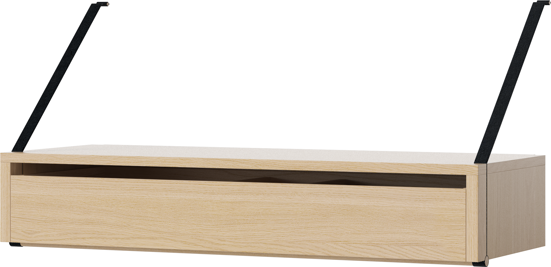 Lade STRAP gebleekt eikenhout