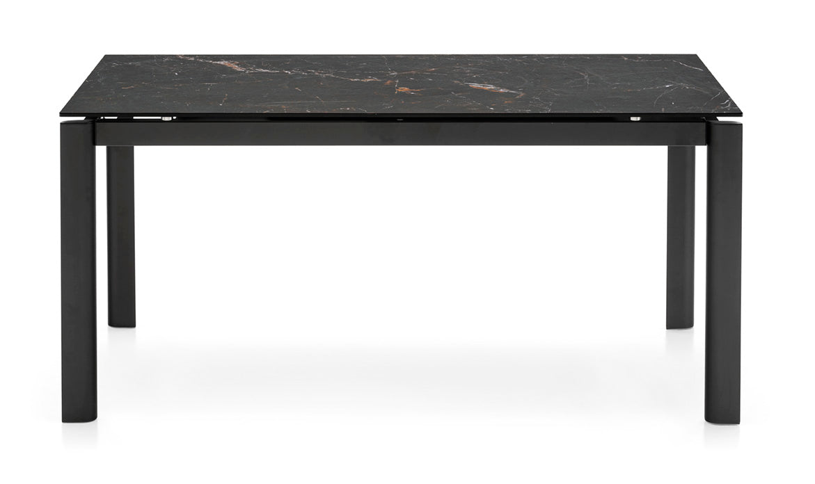 Expandable Table STREAM black top with black base