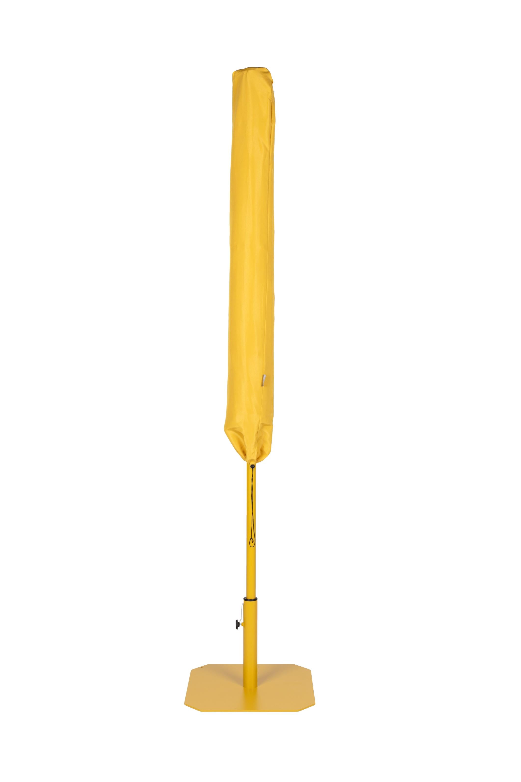 SUNSHINE Yellow Parasol with Base