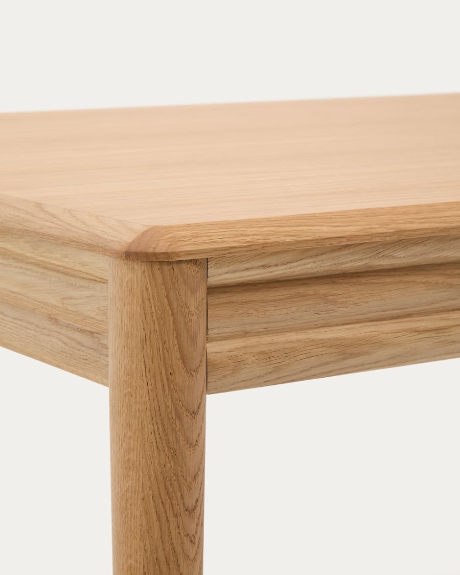 Uitschuifbare tafel LENON eikenfineer