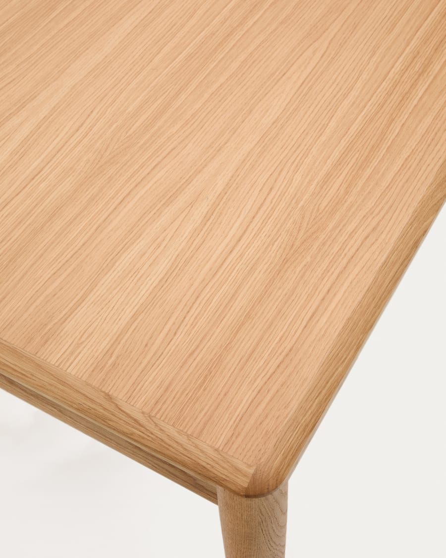 Uitschuifbare tafel LENON eikenfineer