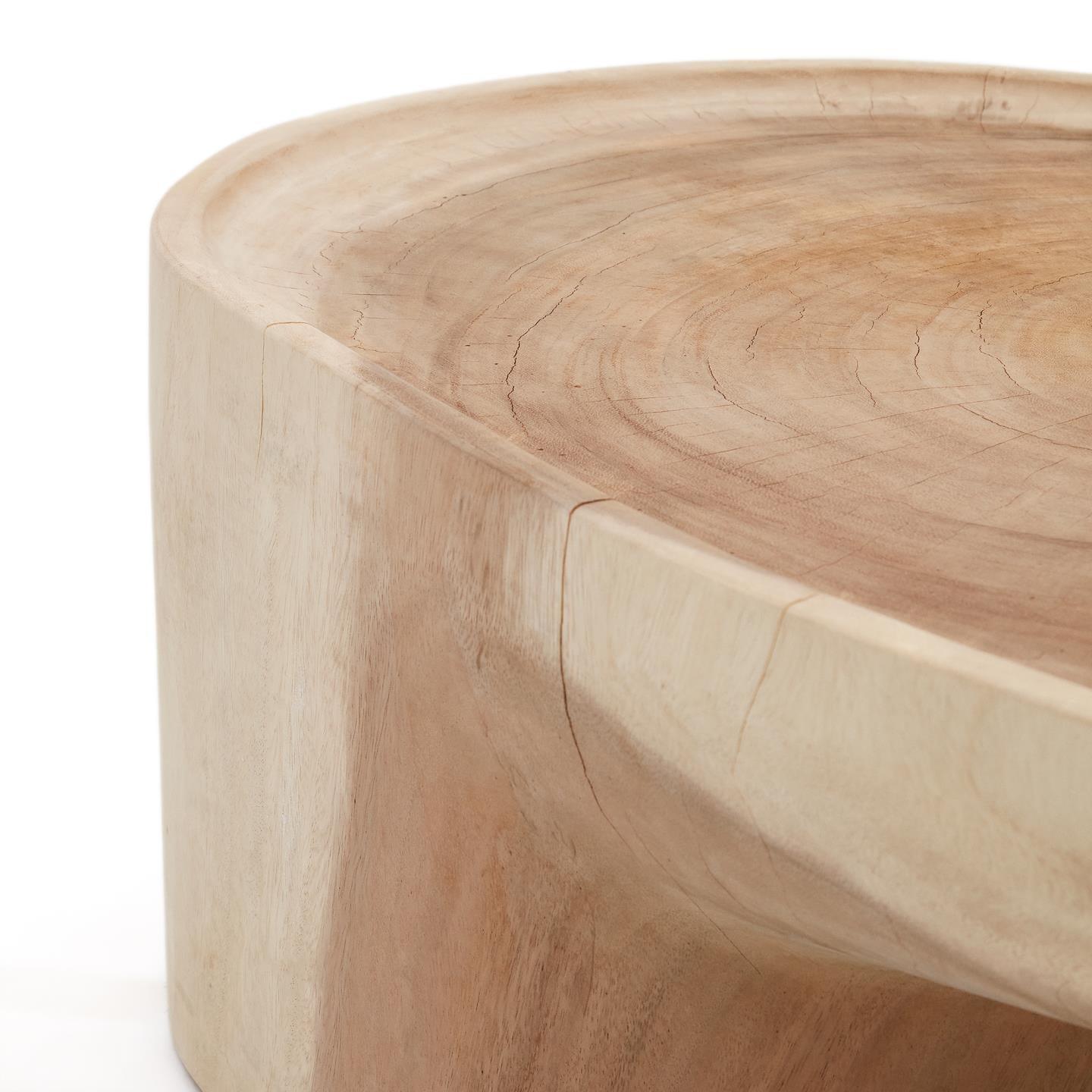 Stolik kawowy MOSI lite drewno mungur La Forma Eye on Design