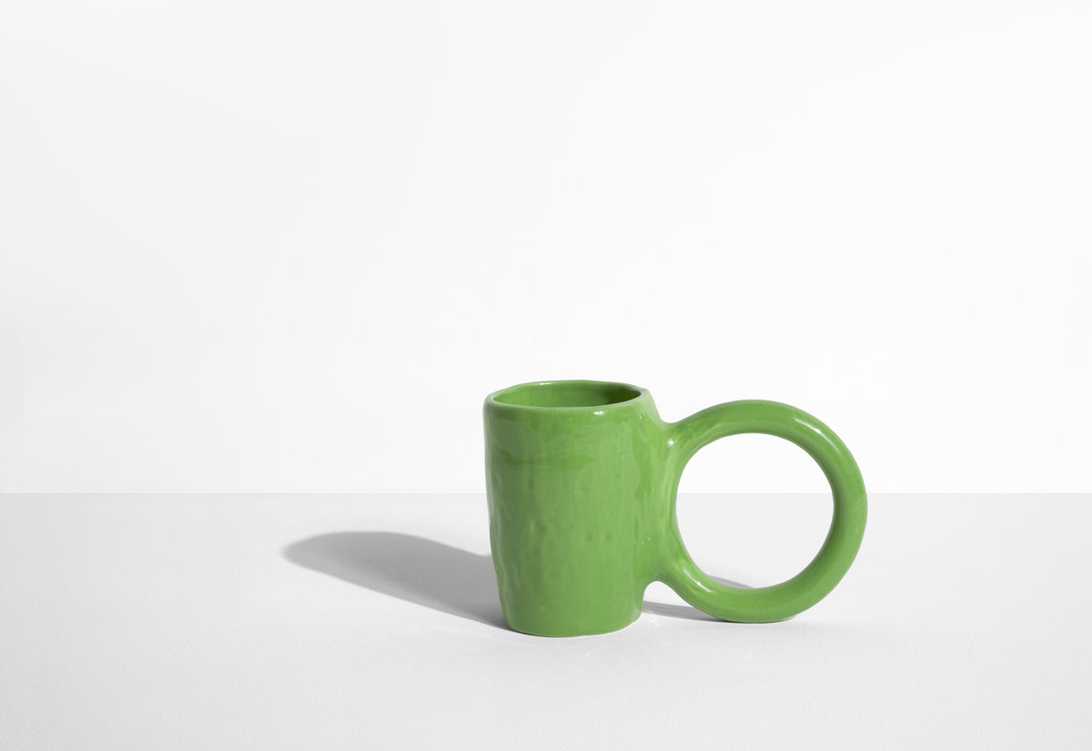 Donut mok met groene kleur