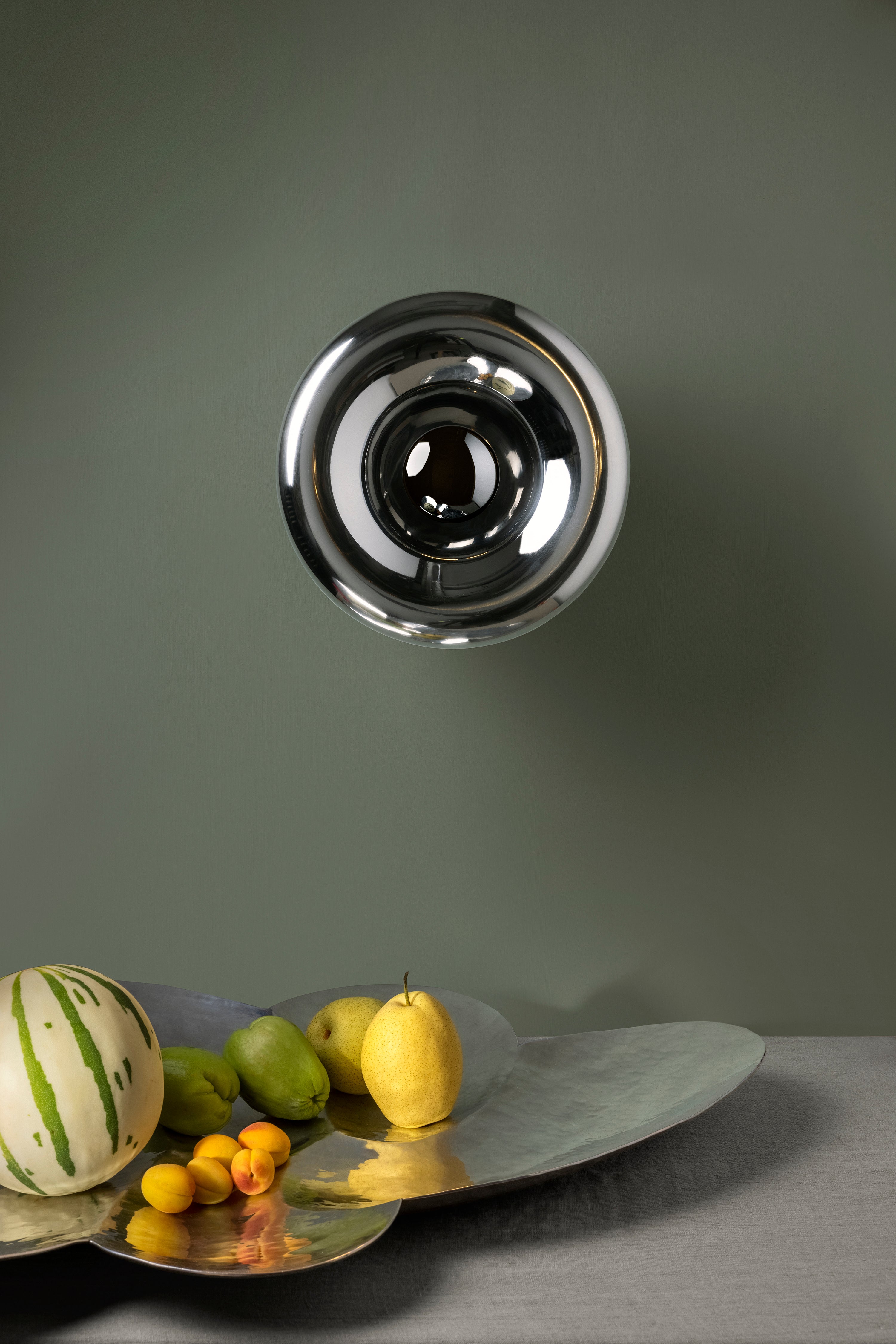 Wandlamp VOID koper