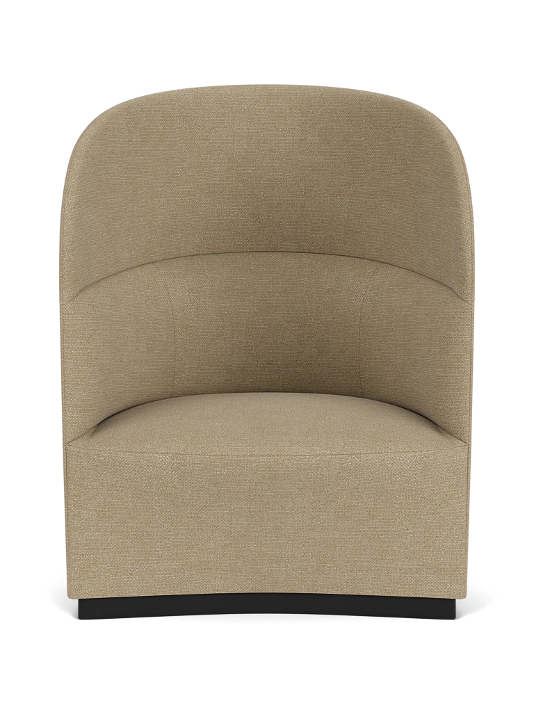 TEAROOM beige high-back armchair