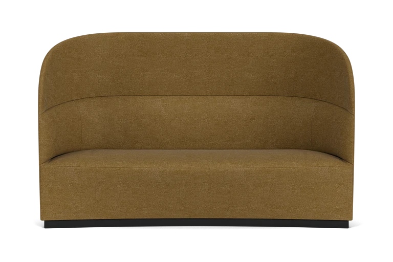 Sofa mit hohem Rücken TEAROOM senfgelb
