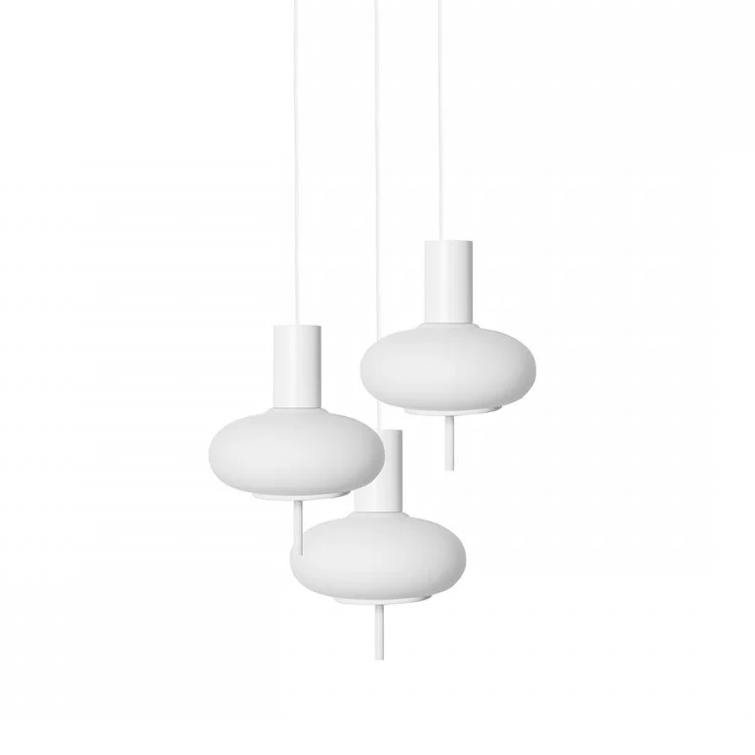 TORNI 3P White Pendant Lamp