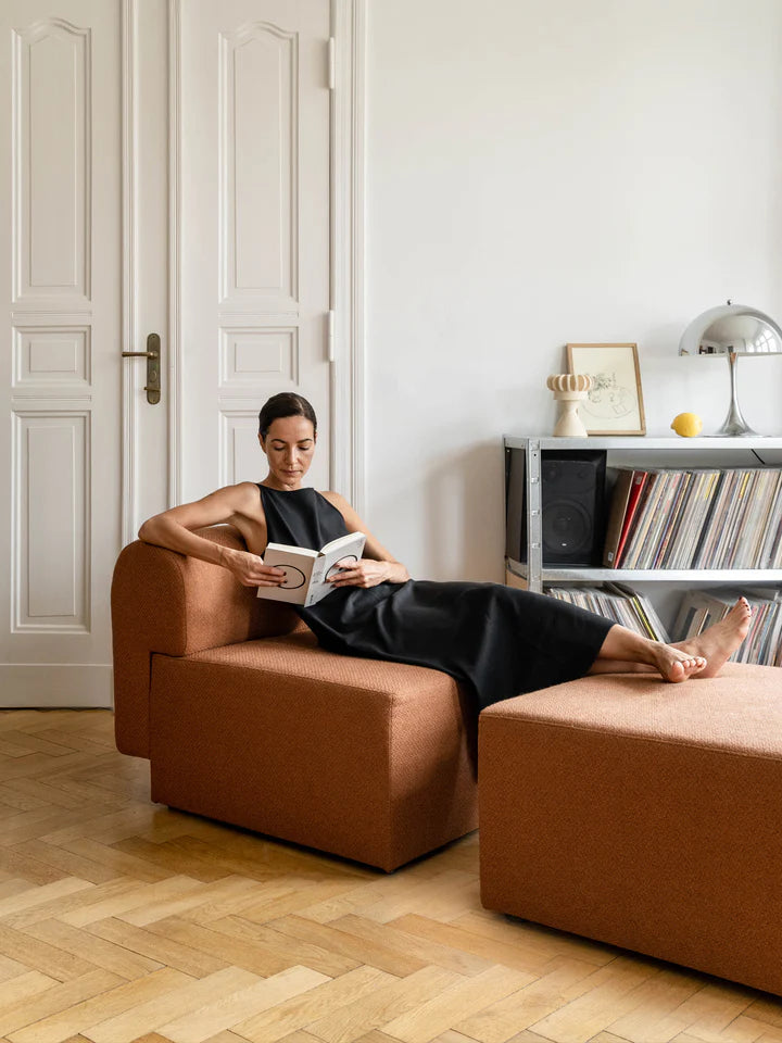 Fauteuil TORI witte bouclé