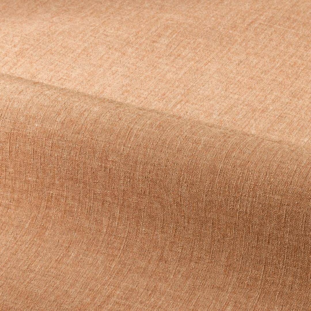 Structural wallpaper imitating linen canvas LINA - NUDE caramel beige