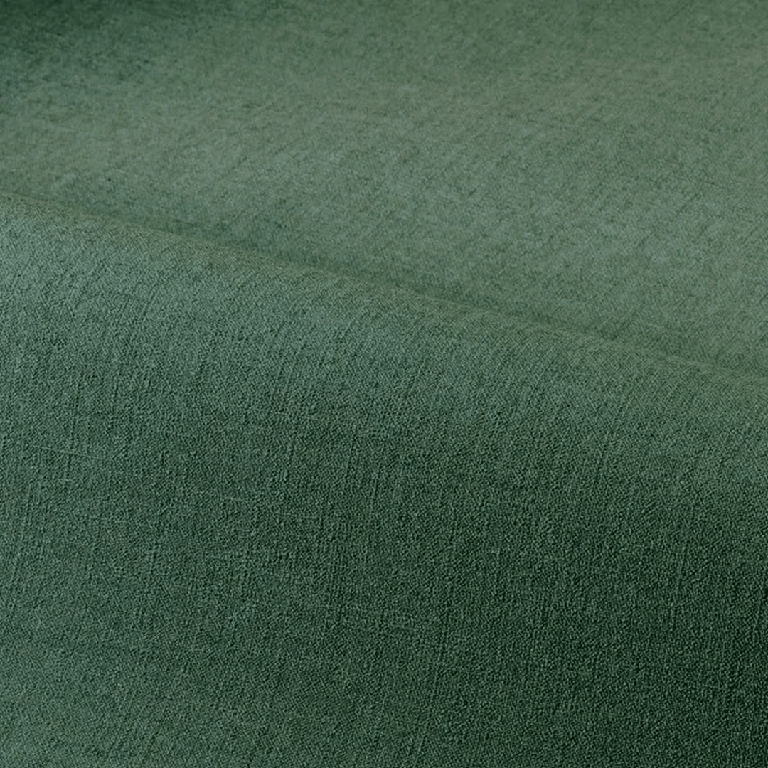 Structural wallpaper imitating linen canvas LINA - EMERAUDE emerald green