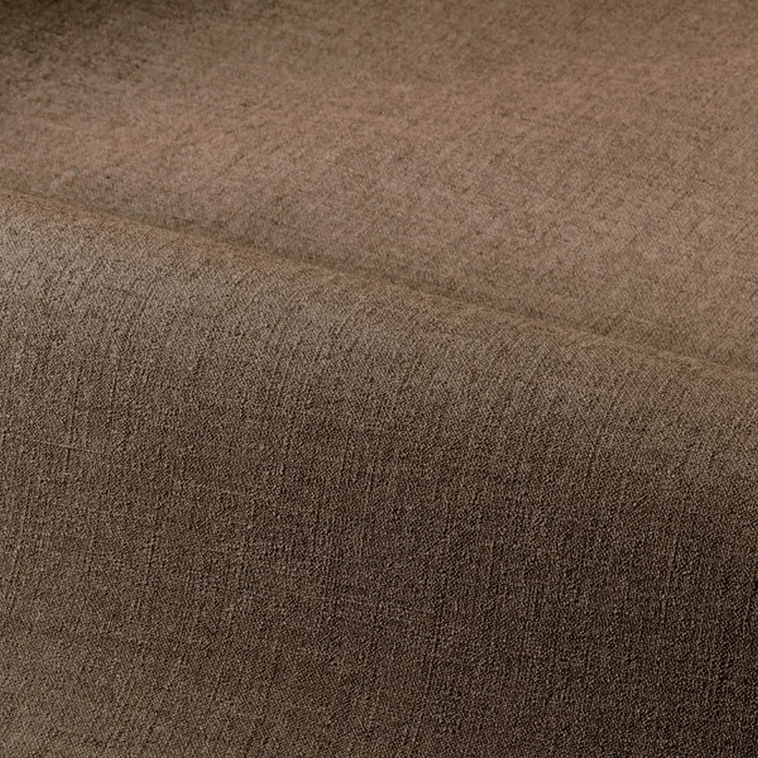 Structural wallpaper imitating linen canvas LINA - EBÈNE dark brown