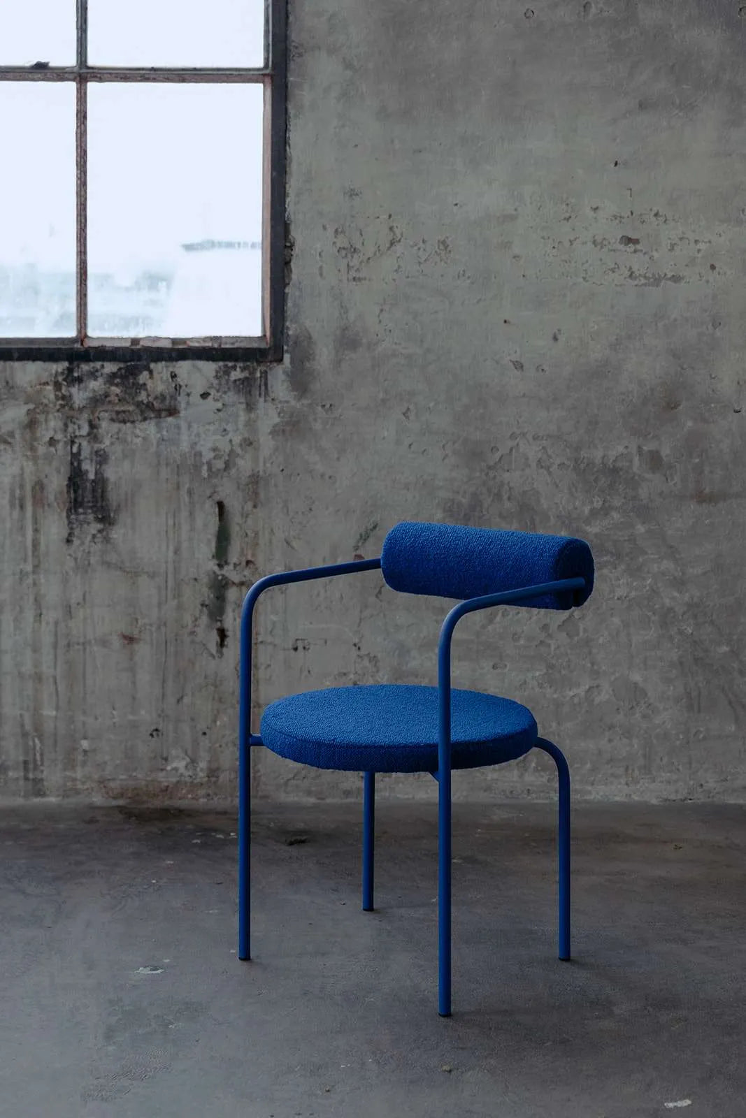 SAGE Armchair Upholstered with Metal Base