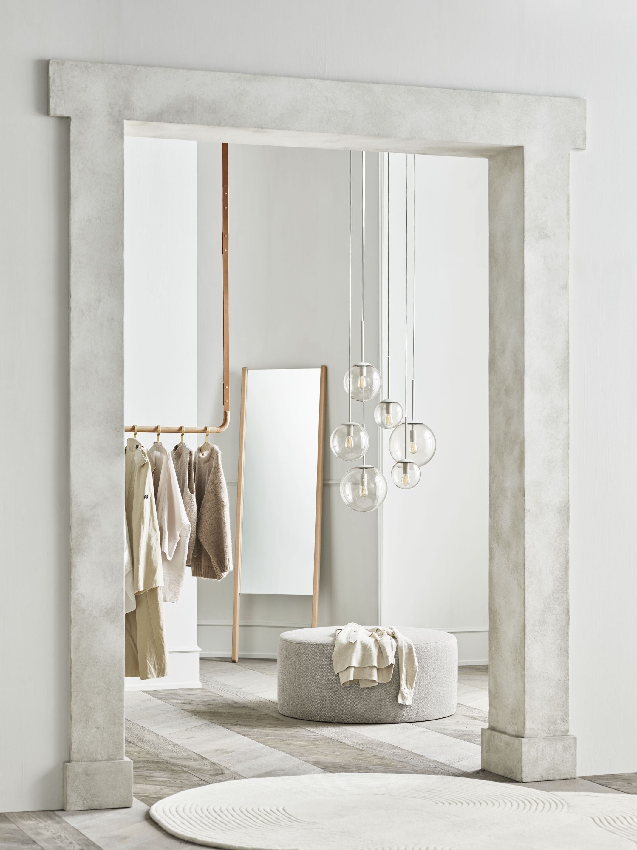 Havenspiegel des Eichenholzrahmens