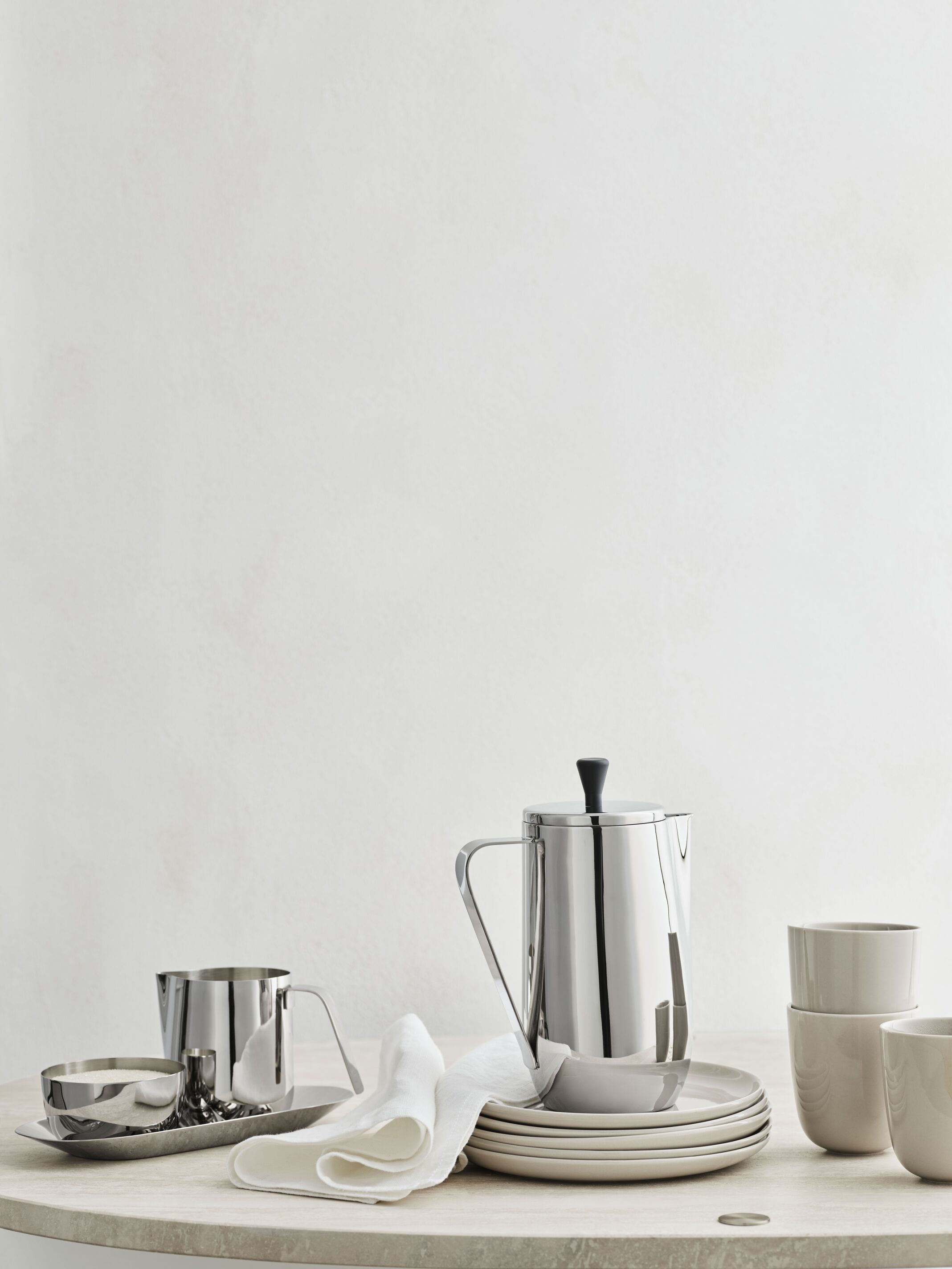 TUK marmeren salontafel met eikenhout