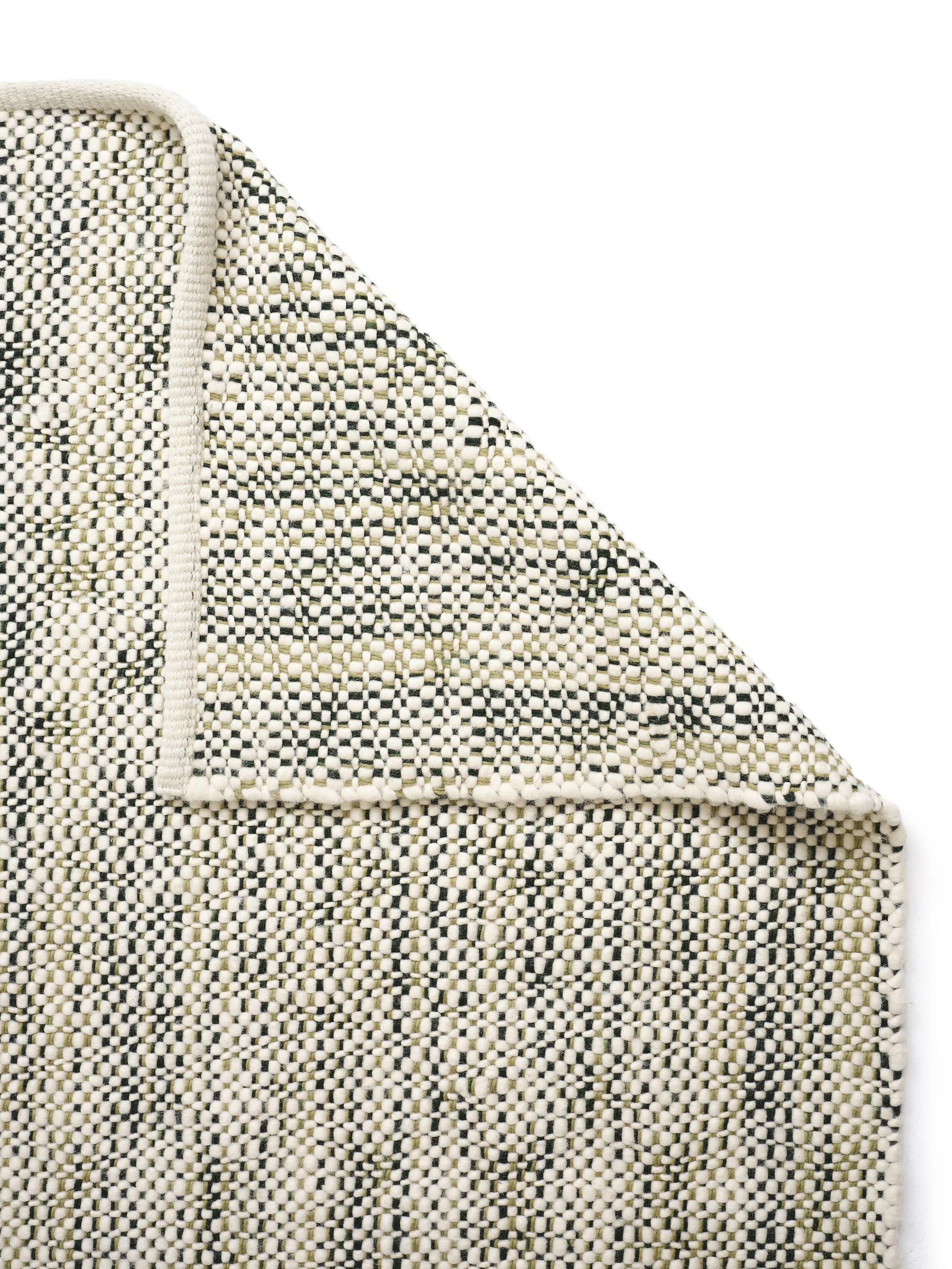 Dywan TWEED kremowy z zielonym – Tom Dixon