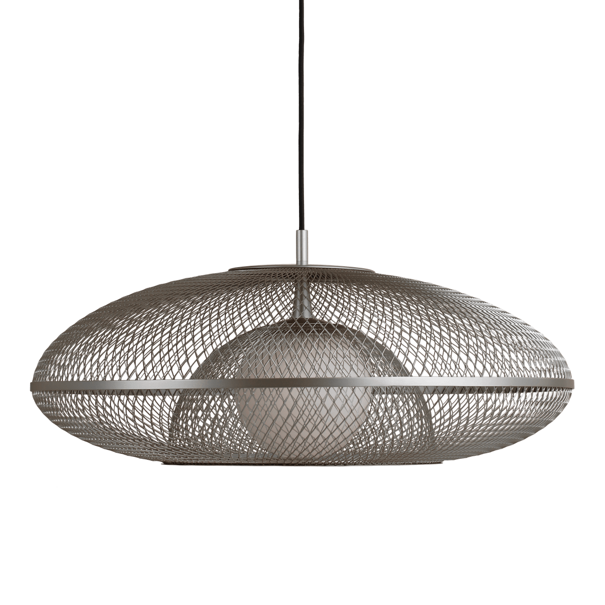 Silver lampshade FARADAY