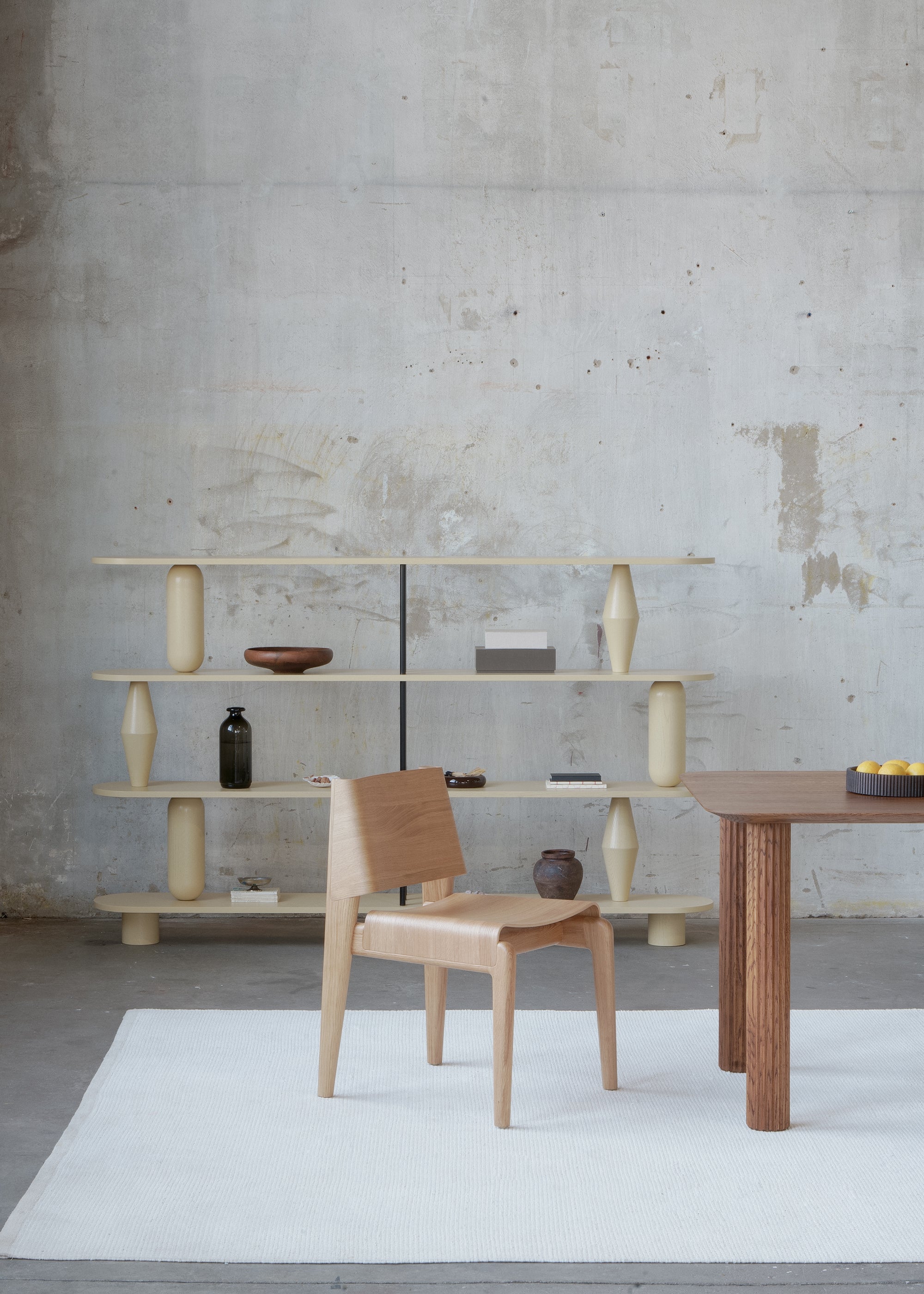 Stoel UNDIA donker eikenhout