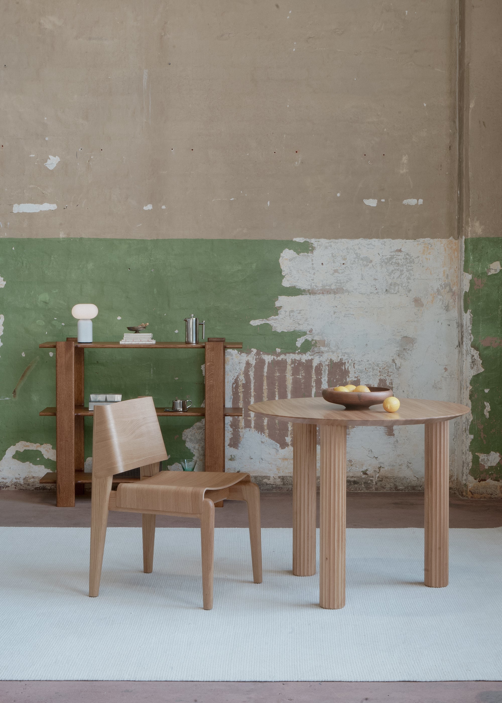 Stoel UNDIA donker eikenhout