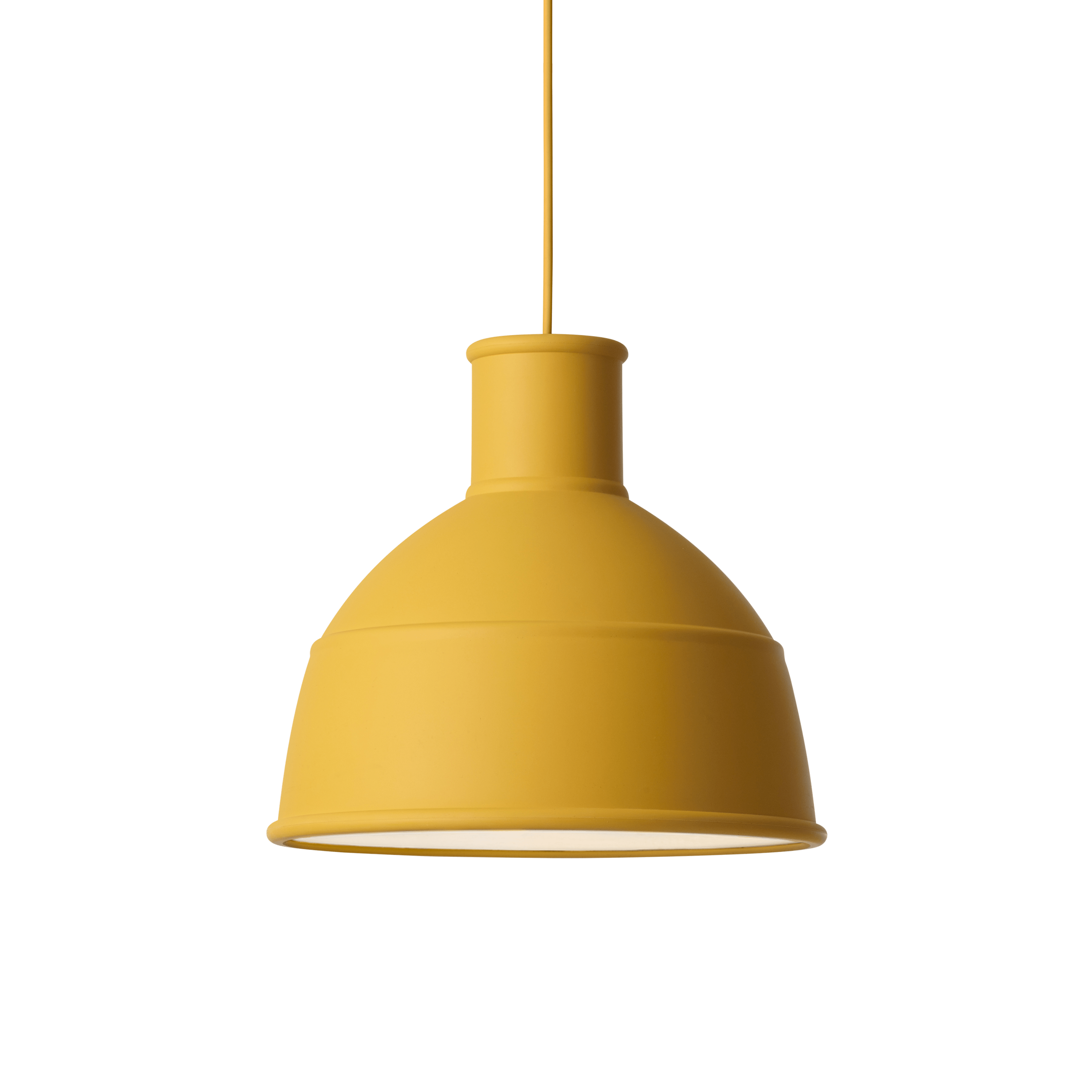 Hanglamp UNFOLD mosterdkleurig