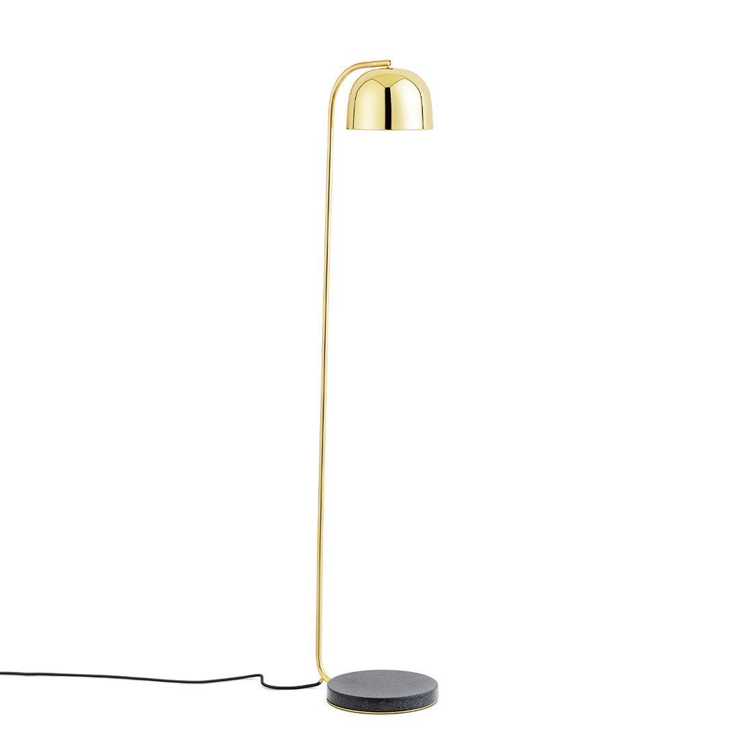 GRANT gold floor lamp - display model