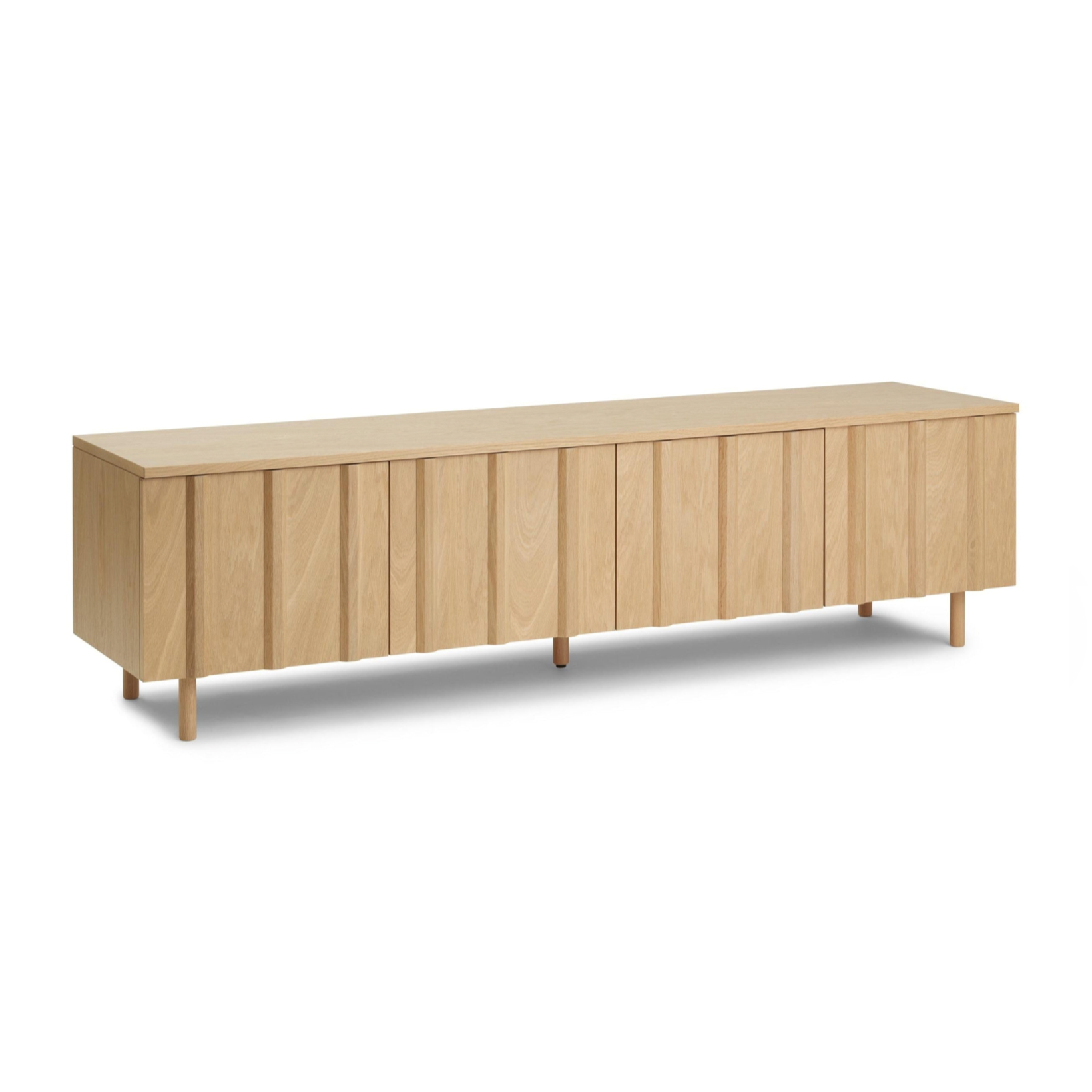Szafka RTV RIB fornir dębowy – Normann Copenhagen