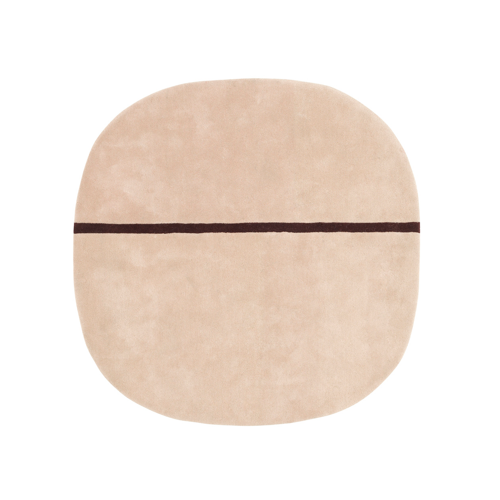 Ovale tapijt OONA roze