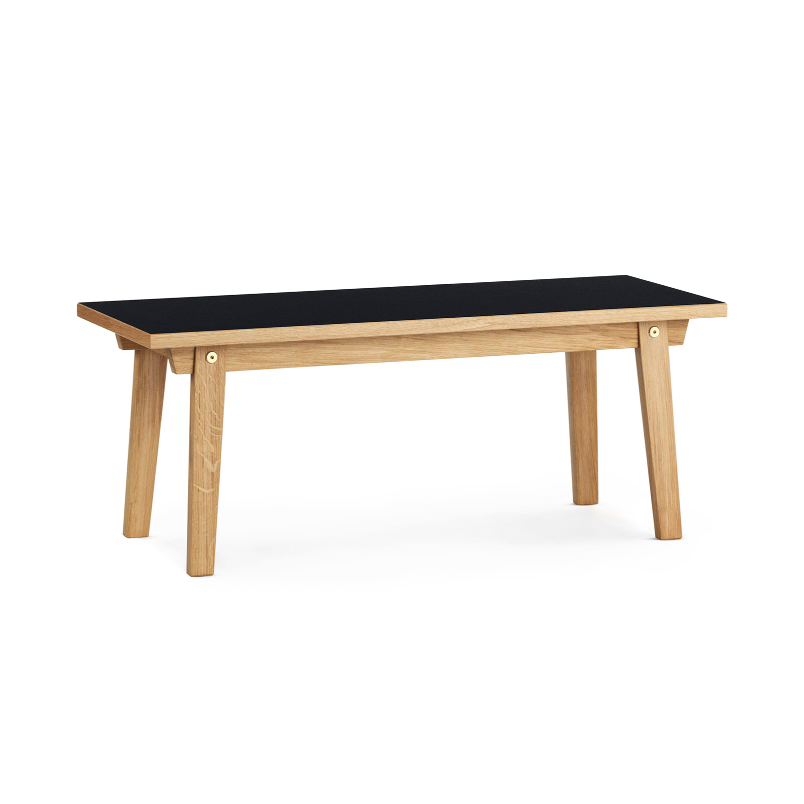 Stolik kawowy SLICE LINOEUM okleina dębowa – Normann Copenhagen
