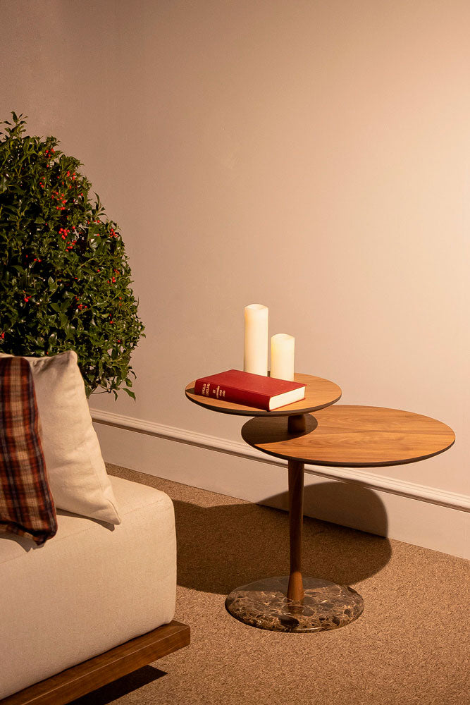 VAIVEN Coffee Table Wood with Marble