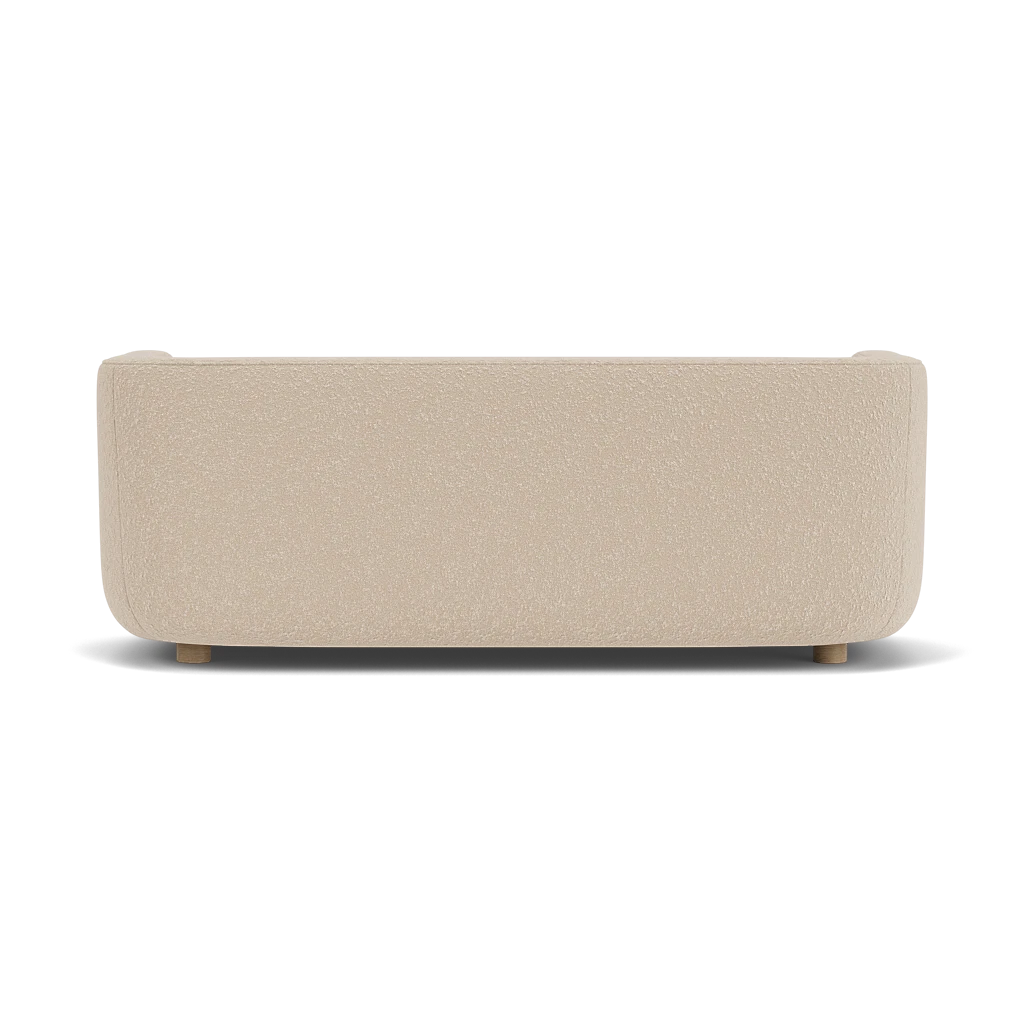 VILHELM Sofa in Beige with Oak Base