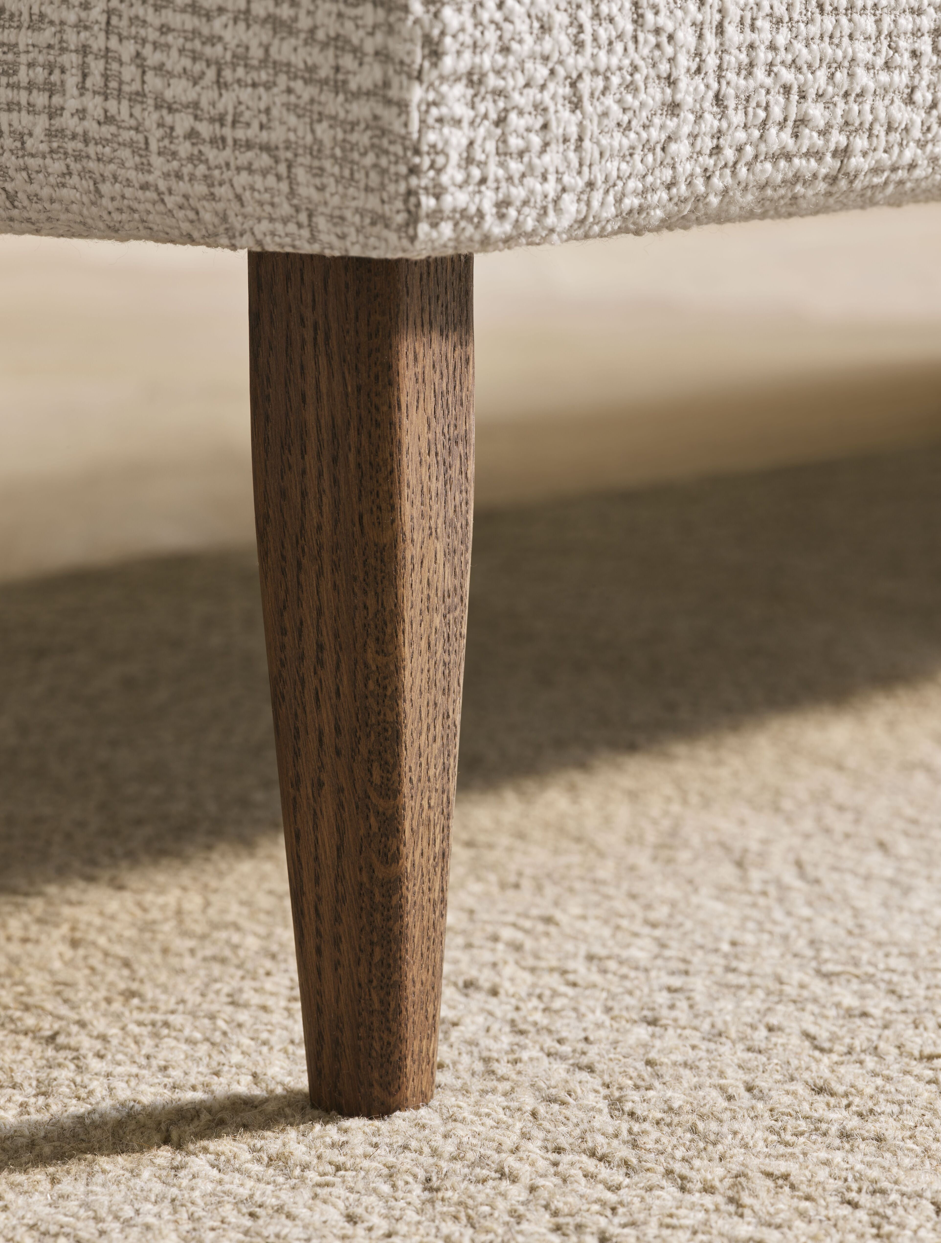 Sofa 4-persoons VENEDA SLIM gebleekte basis