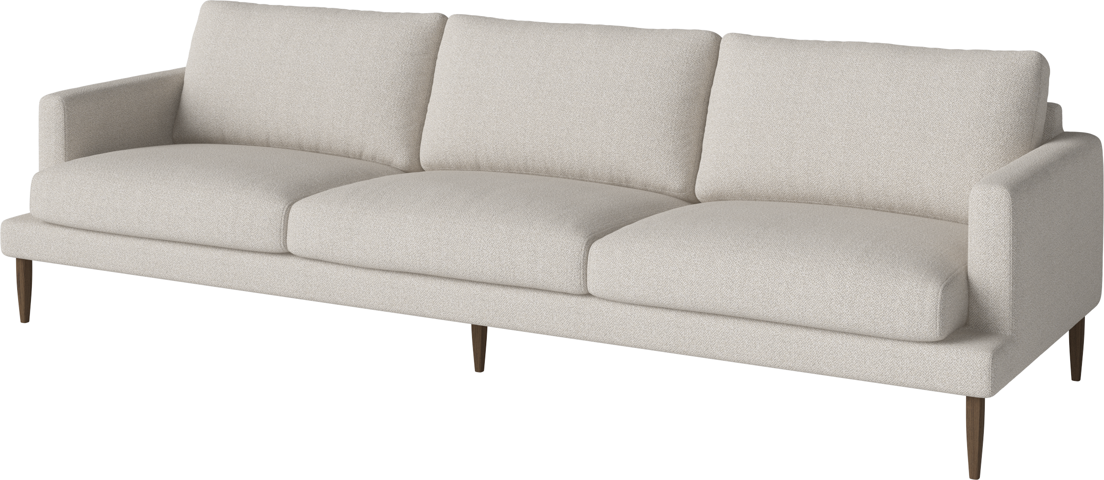 Vened 4-Personen-Sofa dunkler Basis