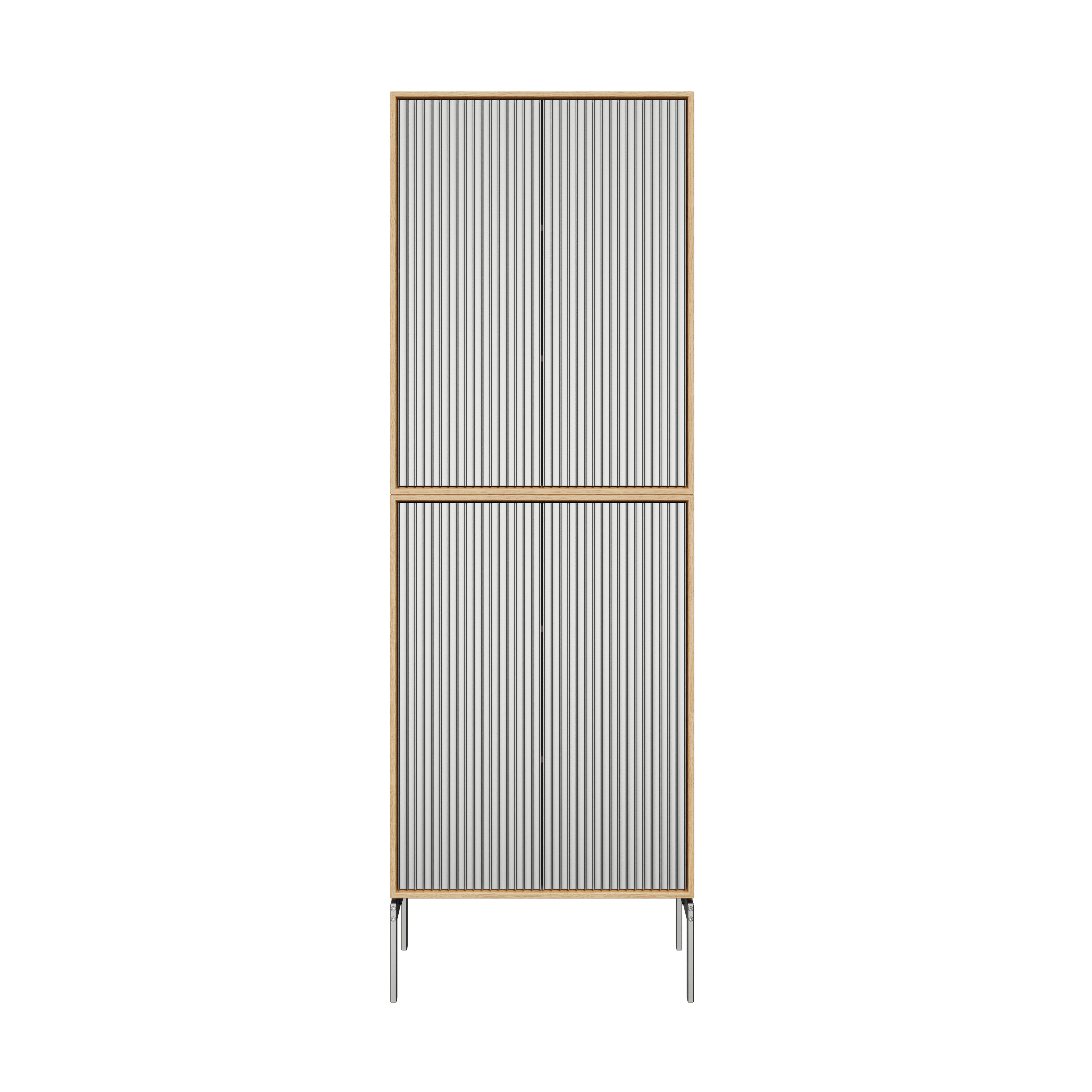 H4 Oak Veneer Cabinet