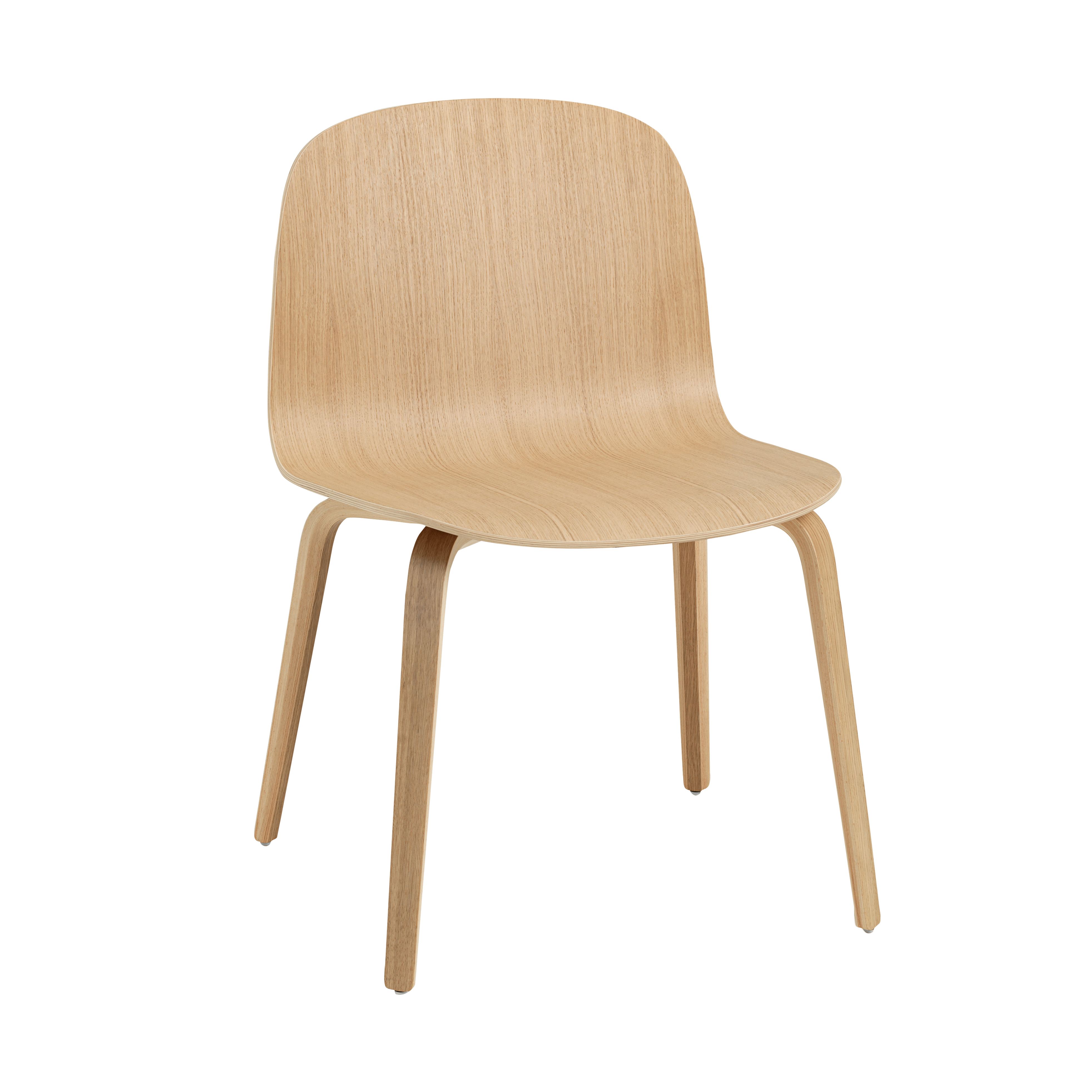 VISU WIDE stoel, gepersonaliseerd met een gefineerd zitvlak