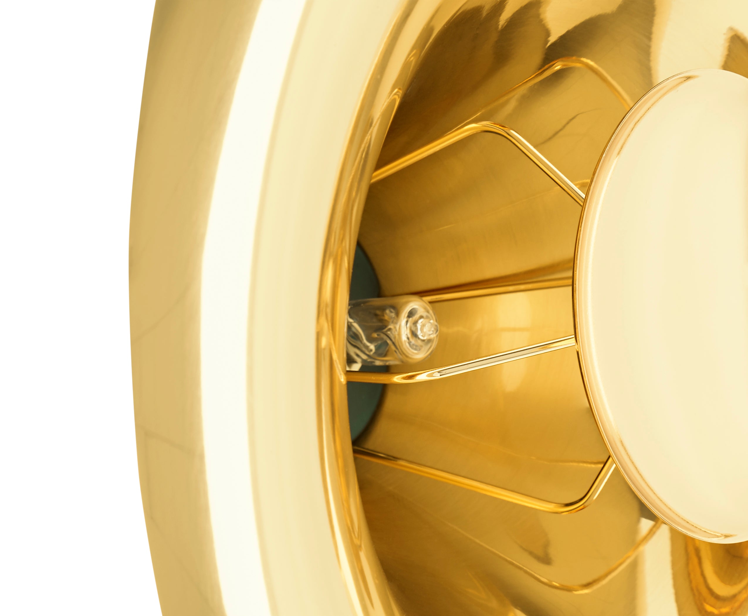 Wandlamp VOID messing