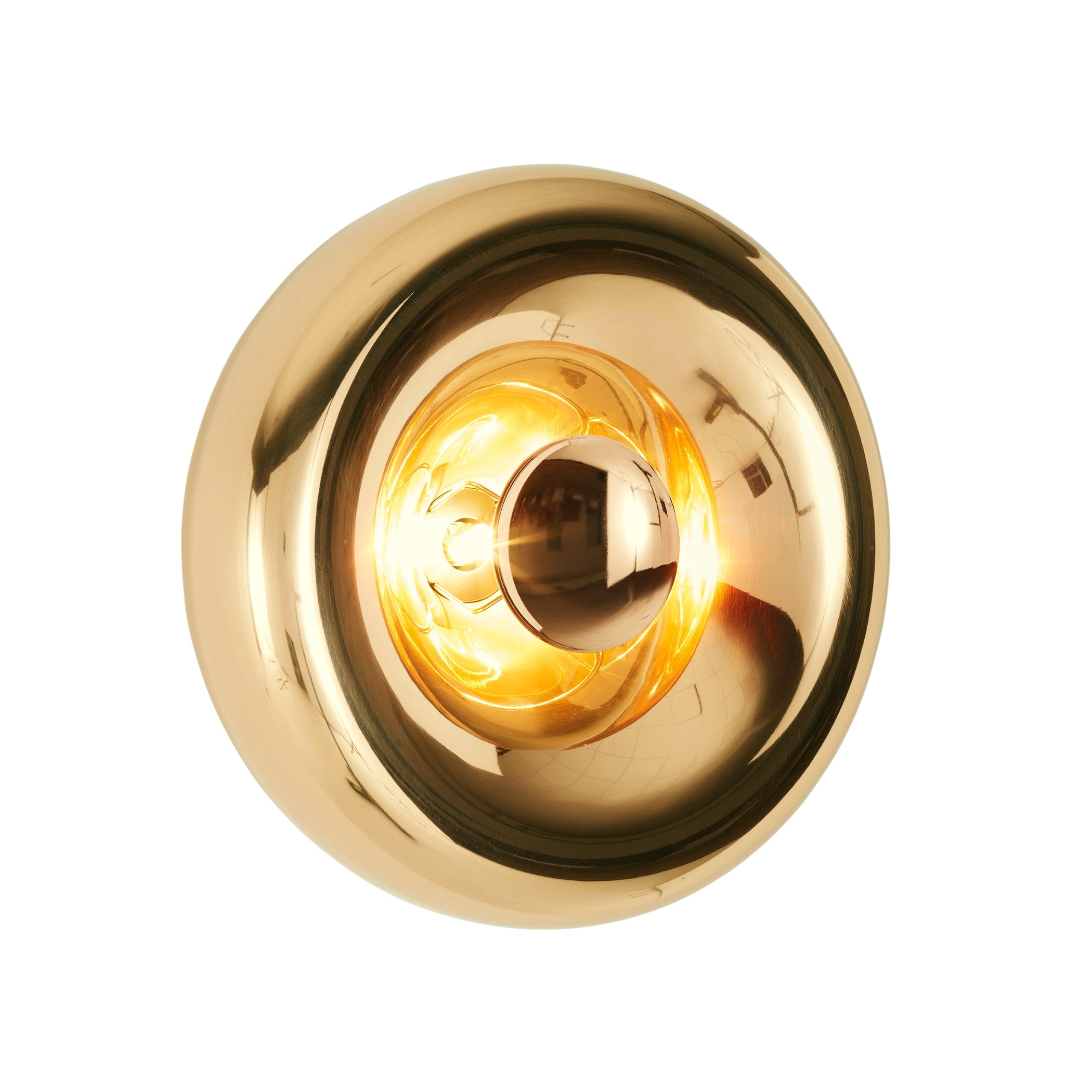 Wandlamp VOID messing