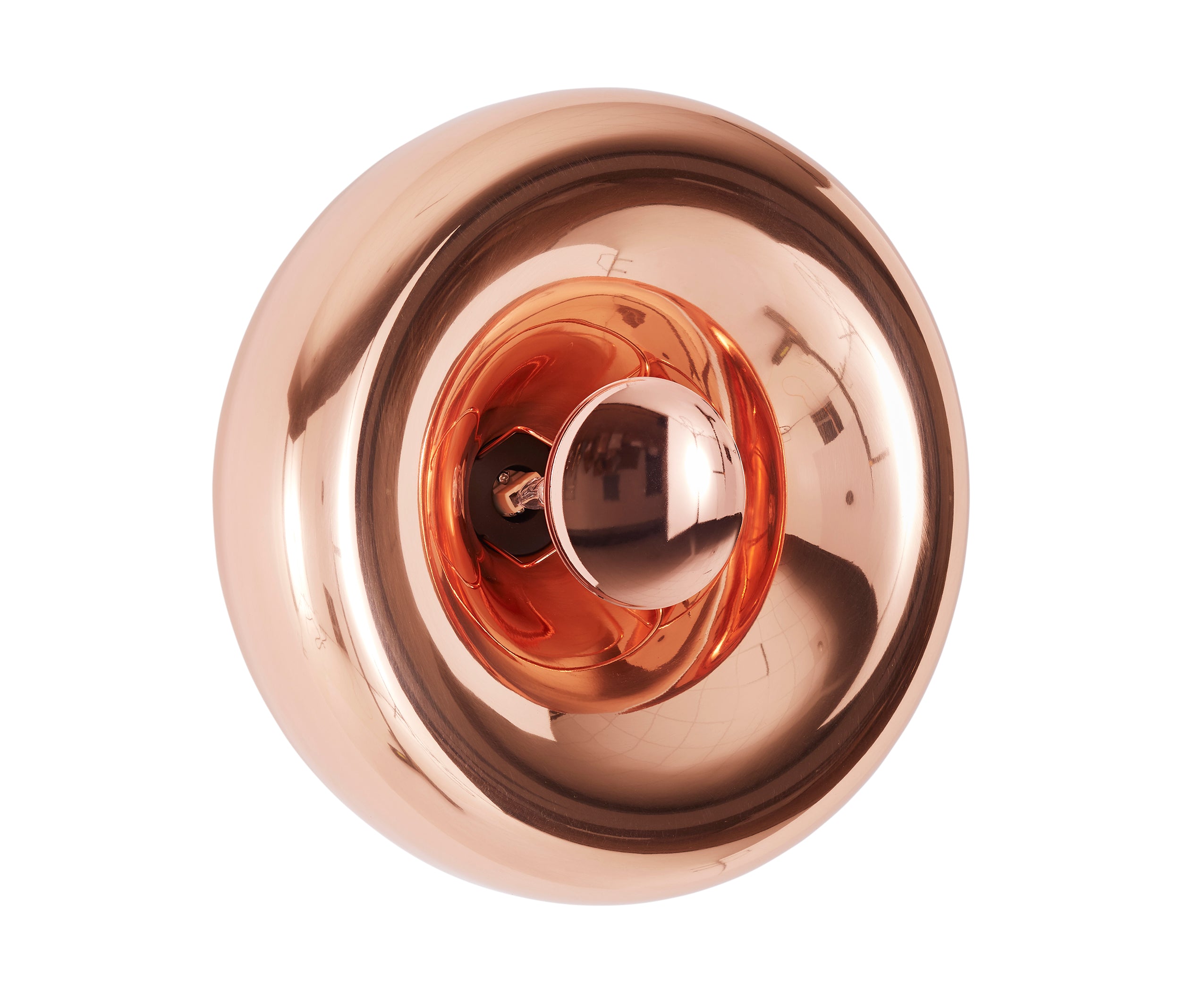 Wandlamp VOID koper