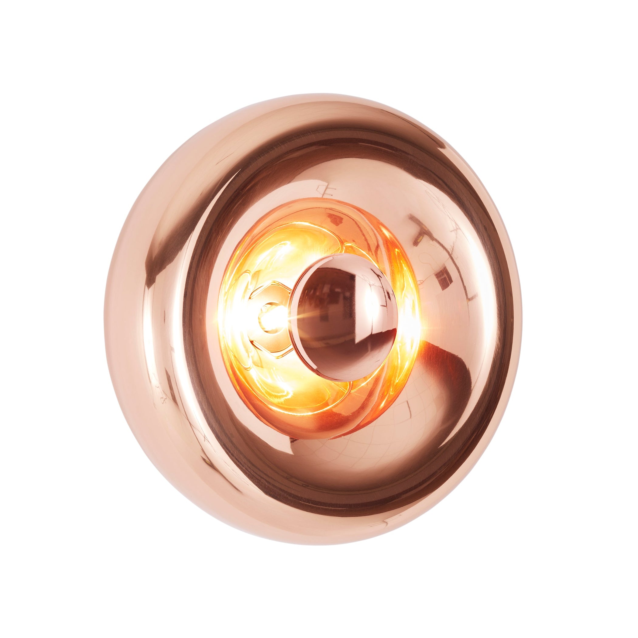 Wandlamp VOID koper