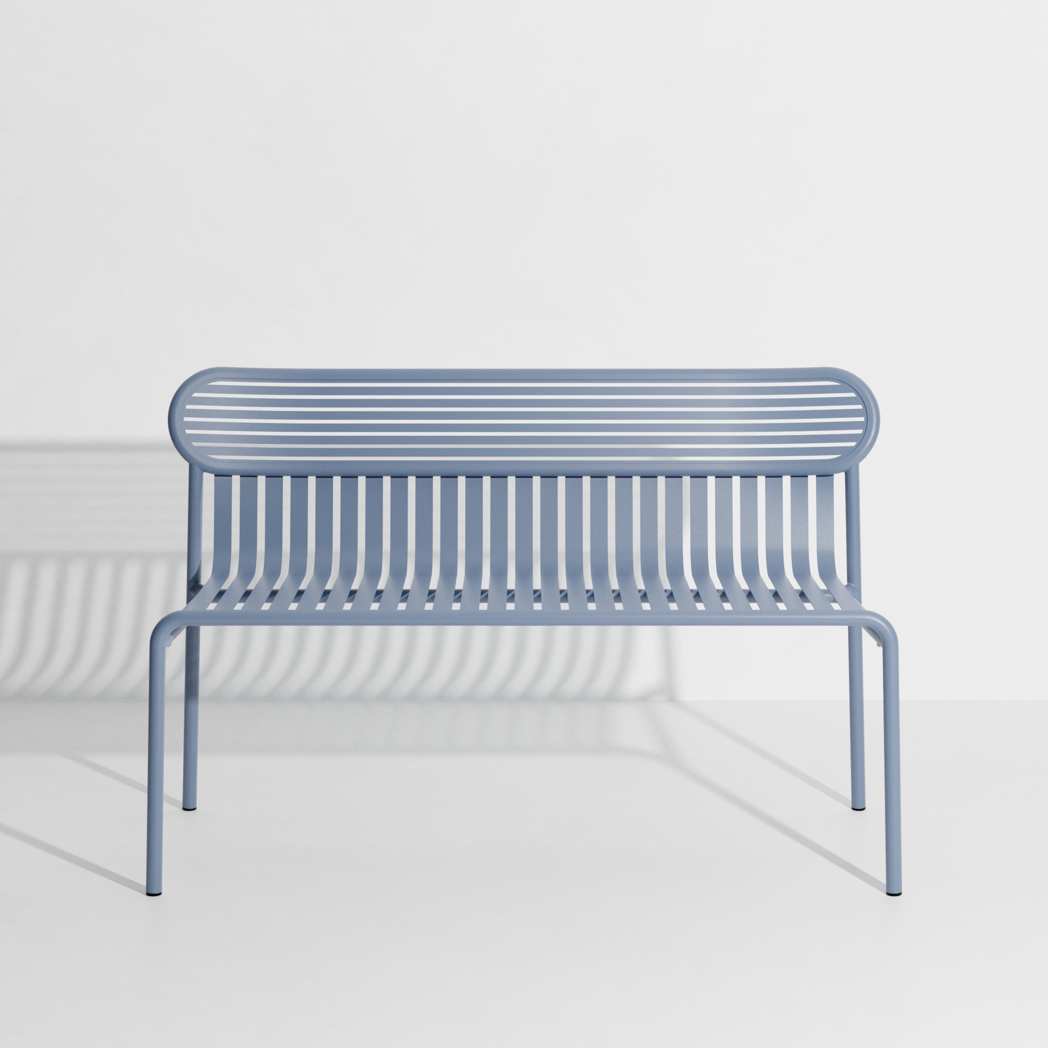 Tuinbank met rugleuning WEEK-END duifblauw