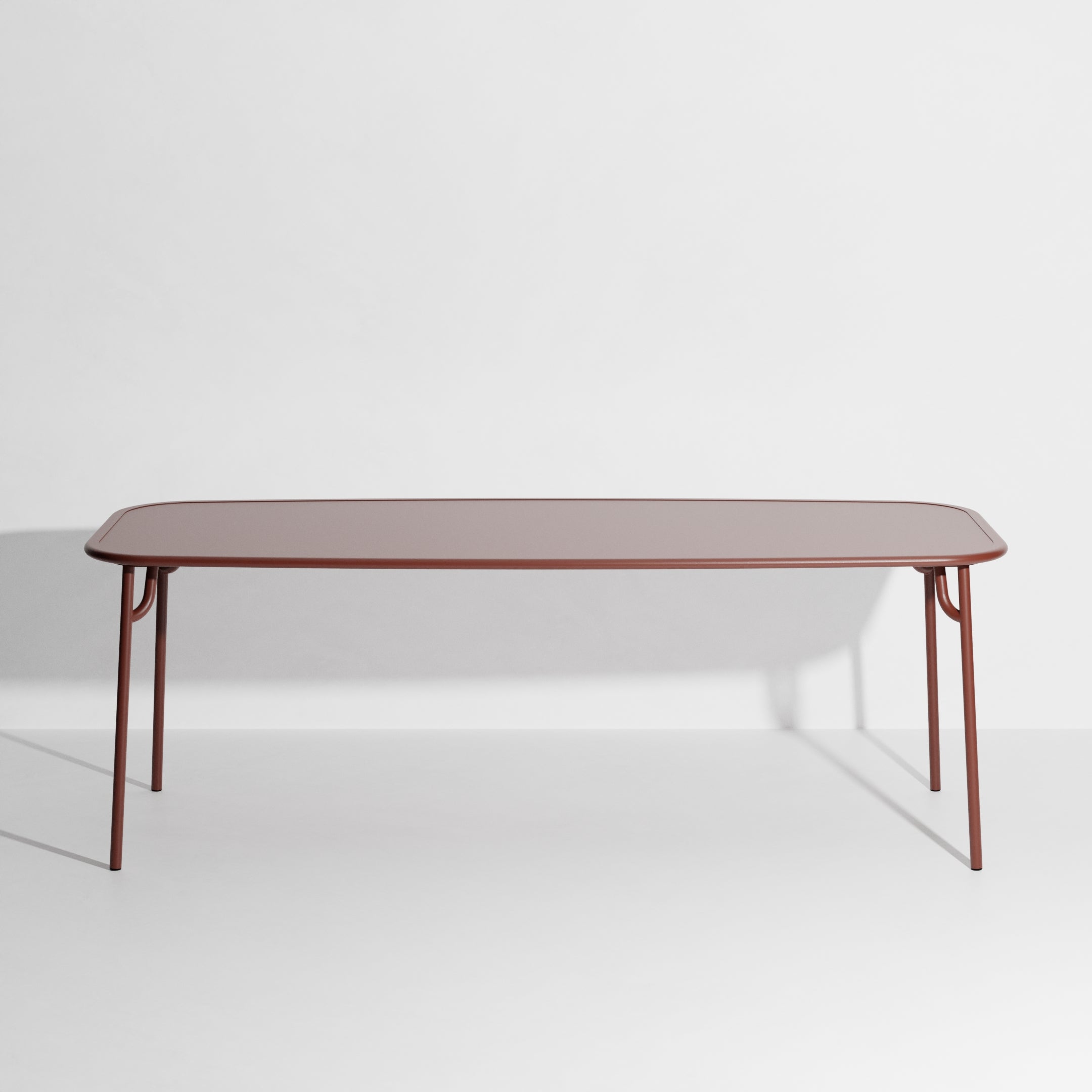 Tuin tafel WEEK-END roodbruin