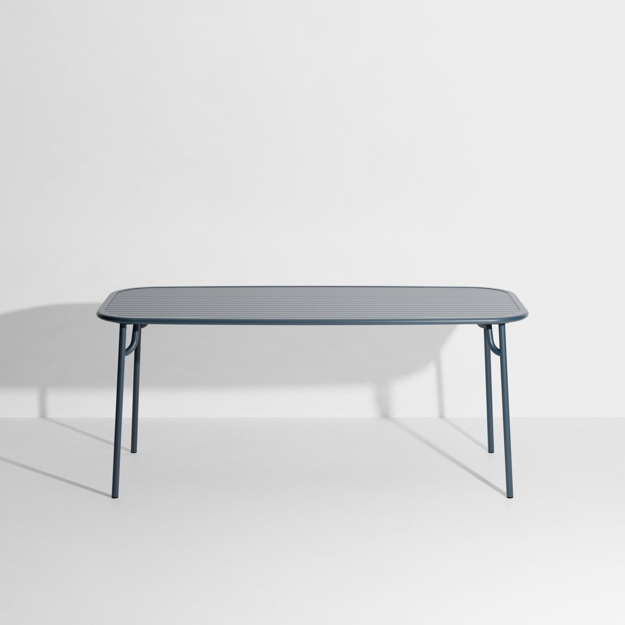 Tuin tafel WEEK-END grijsblauw