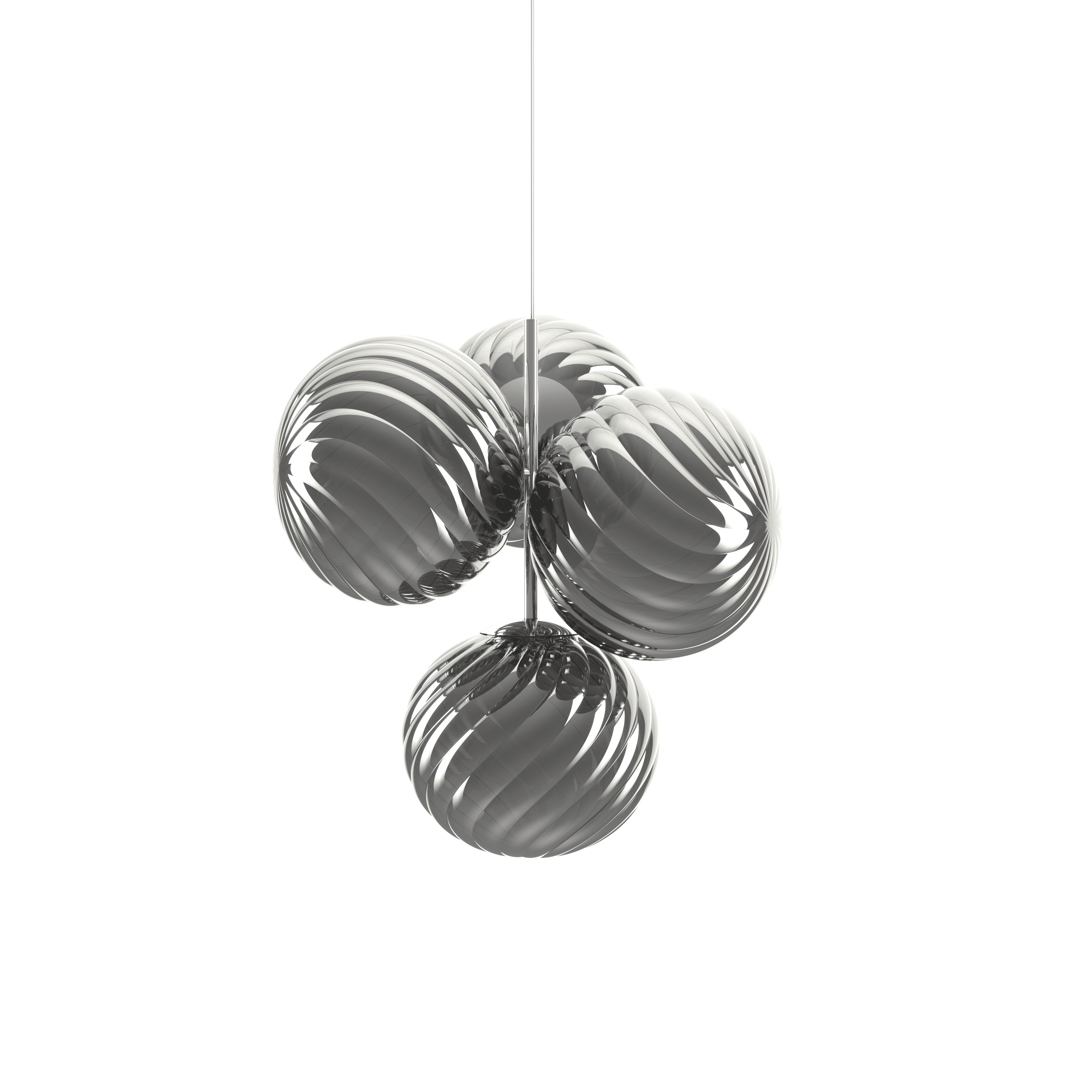 Hanglamp WHIRL SMALL zilver