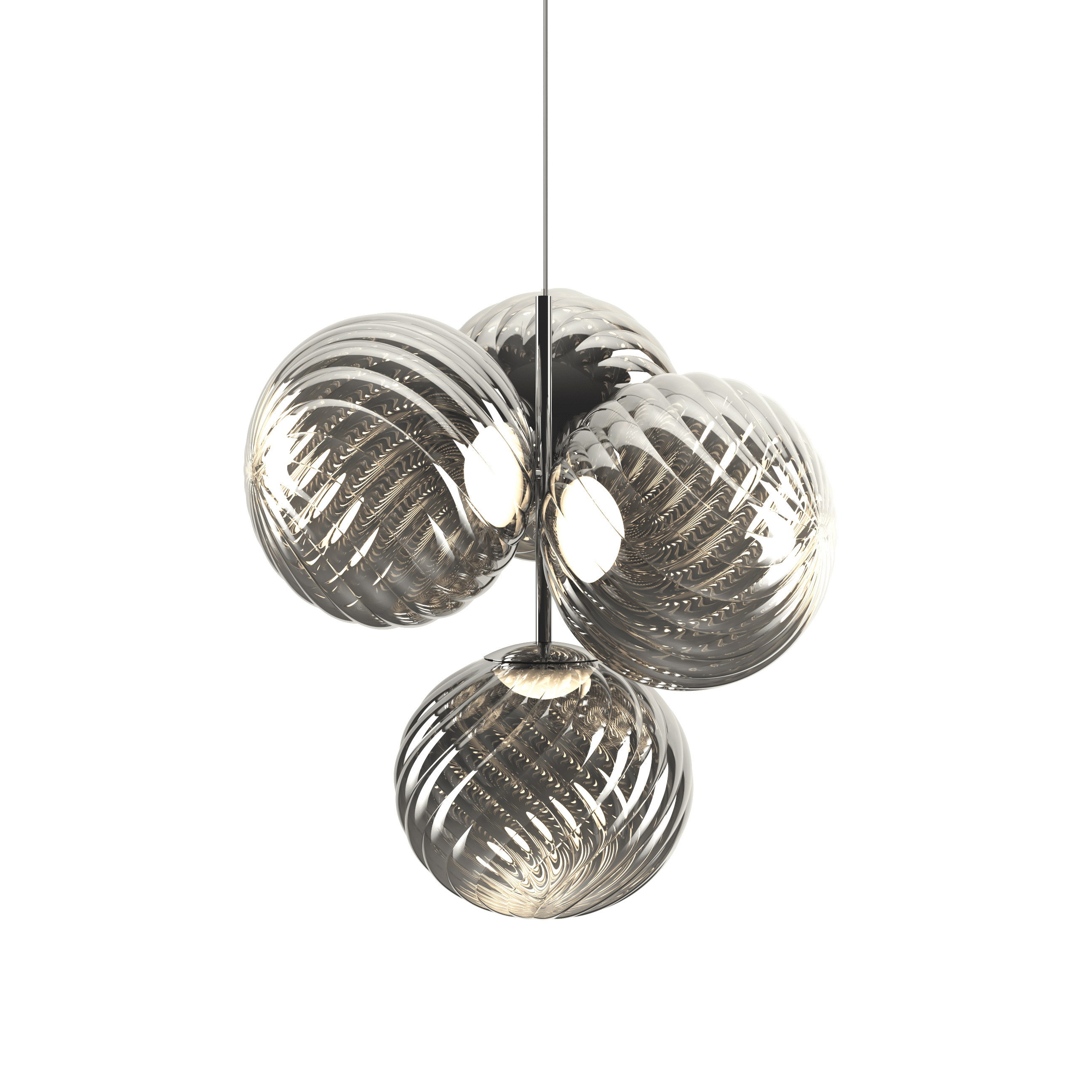 Hanglamp WHIRL SMALL zilver