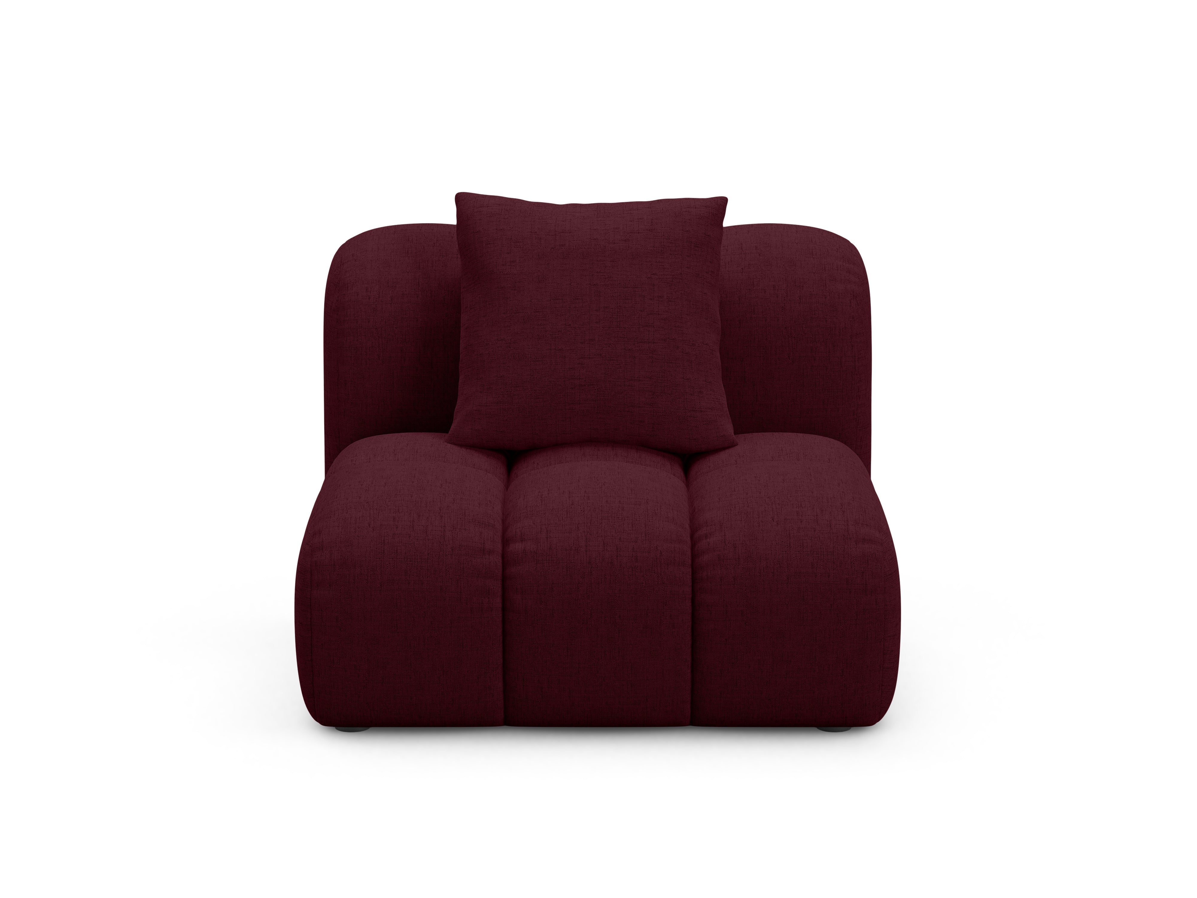 Fauteuil / module ASTRO bordeaux chenille