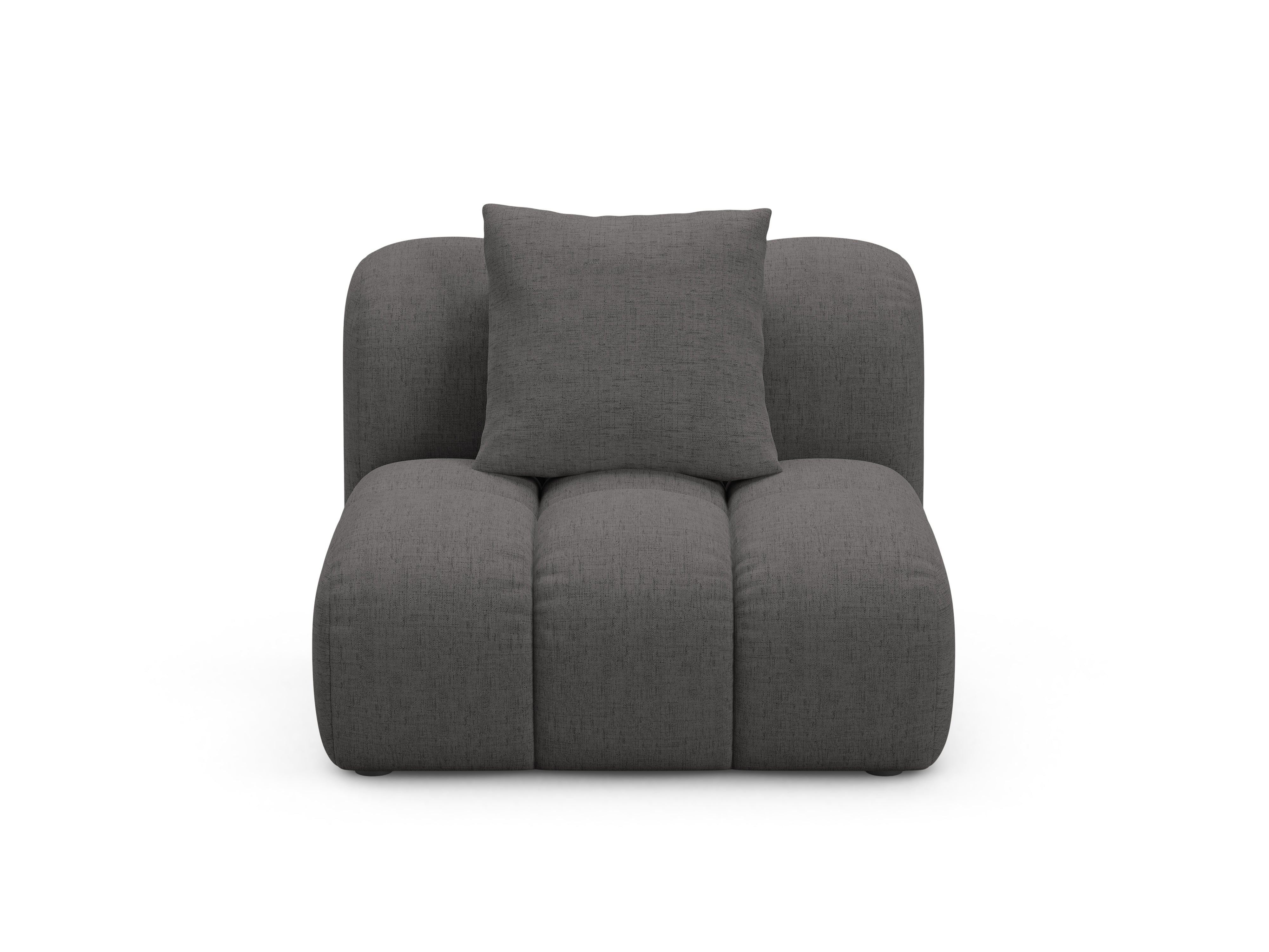 Astro Module Armchair Gray Chenille