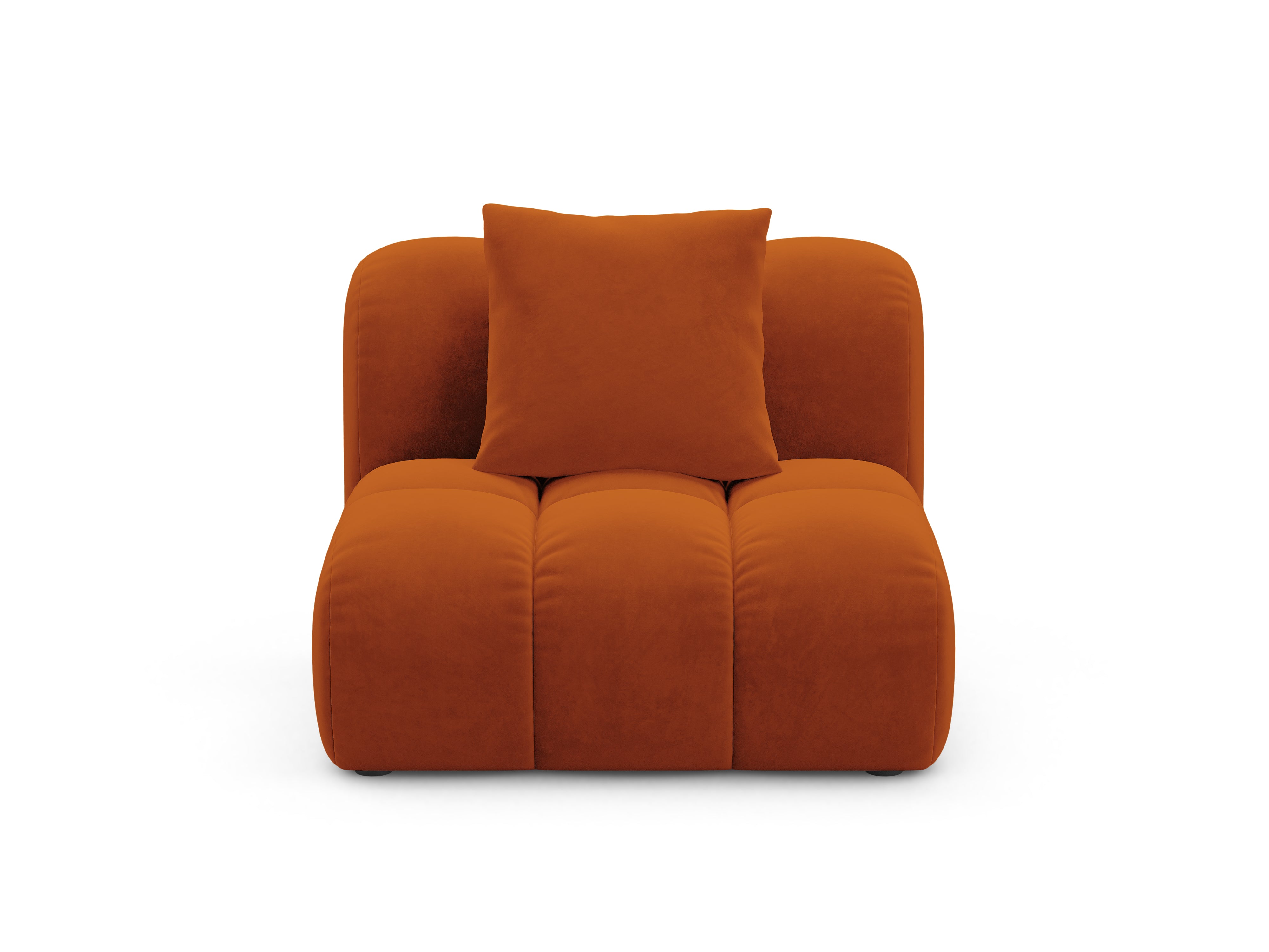 Velvet Armchair / ASTRO Module in Rust