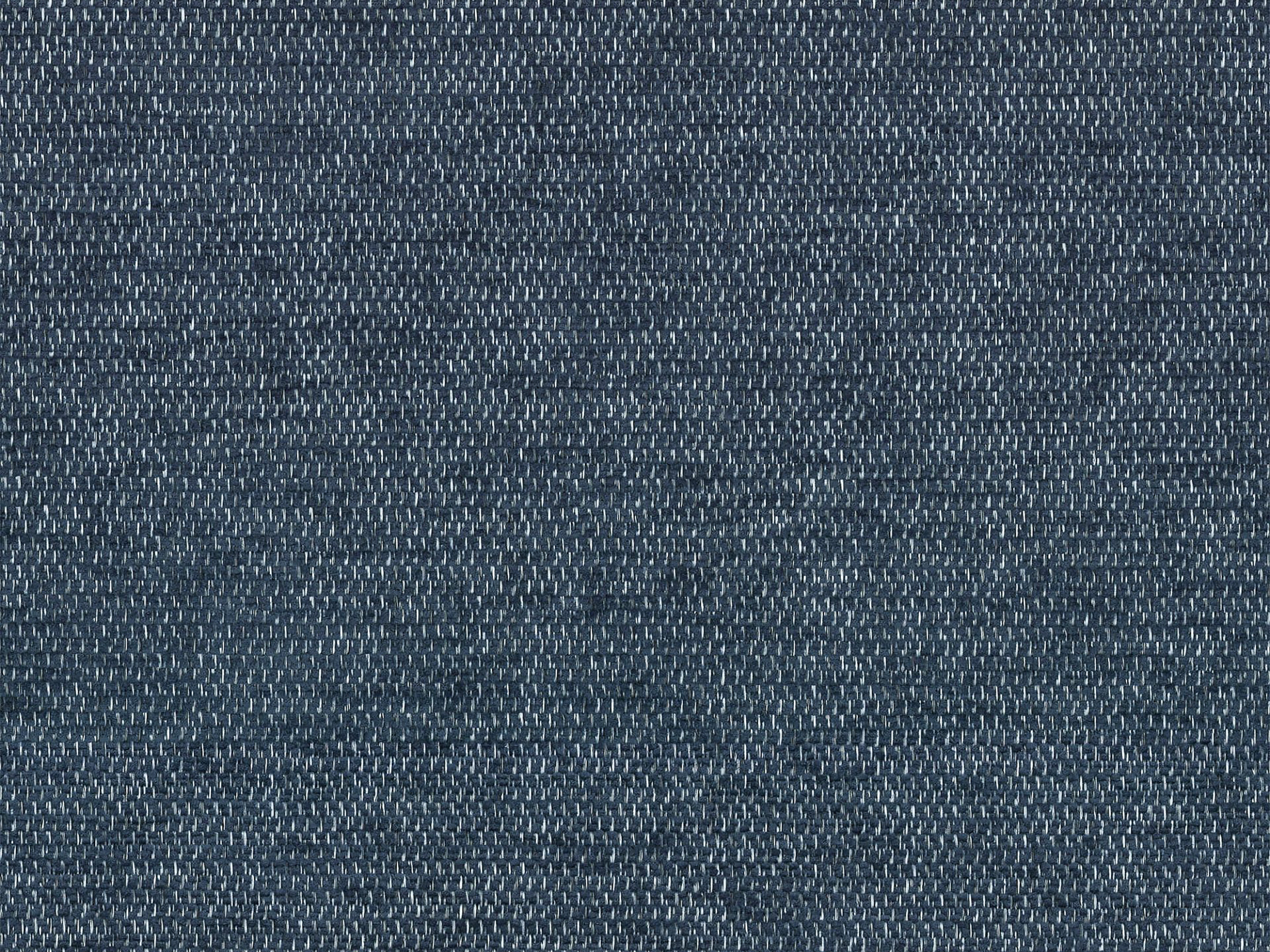 2-seater Sofa ROGER dark blue chenille
