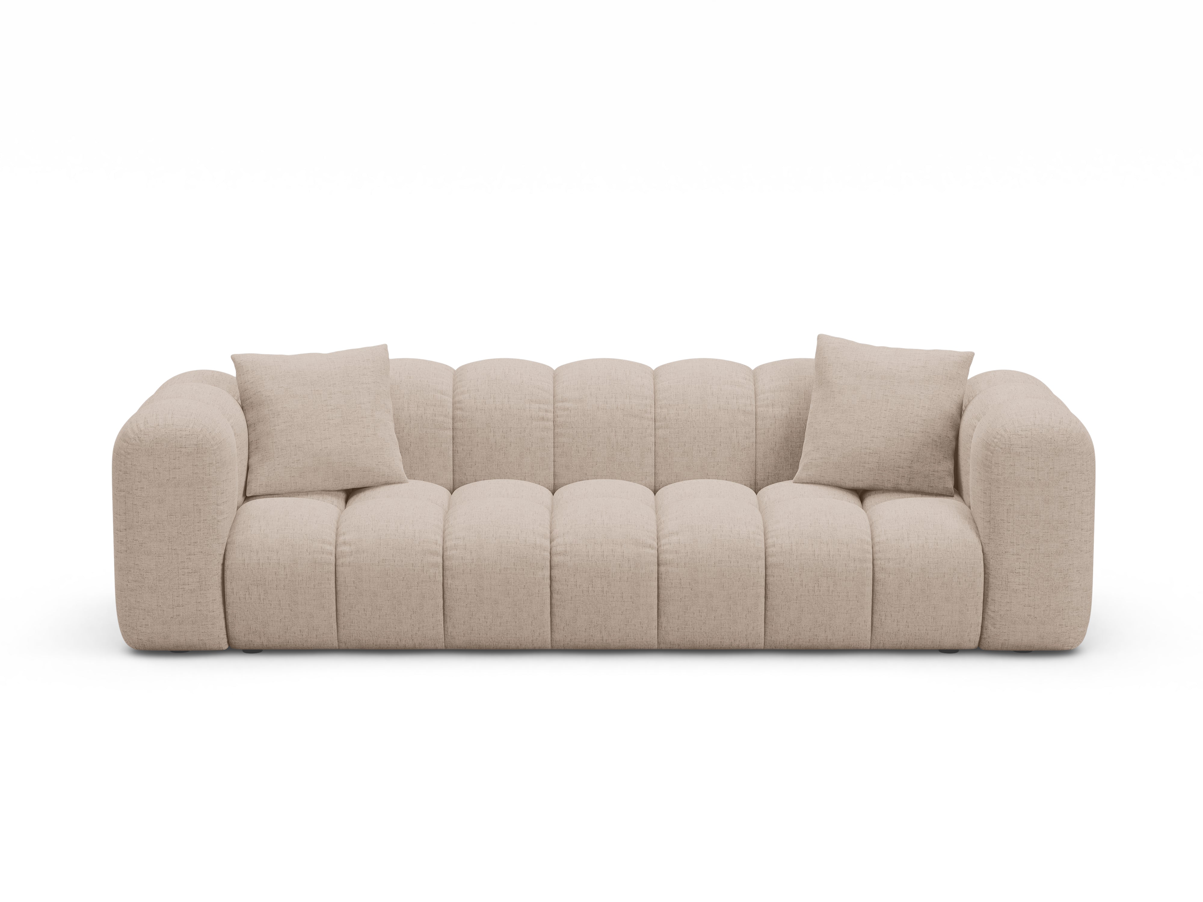 Sofa mit Schlaffunktion ASTRO cappuccino Chenille