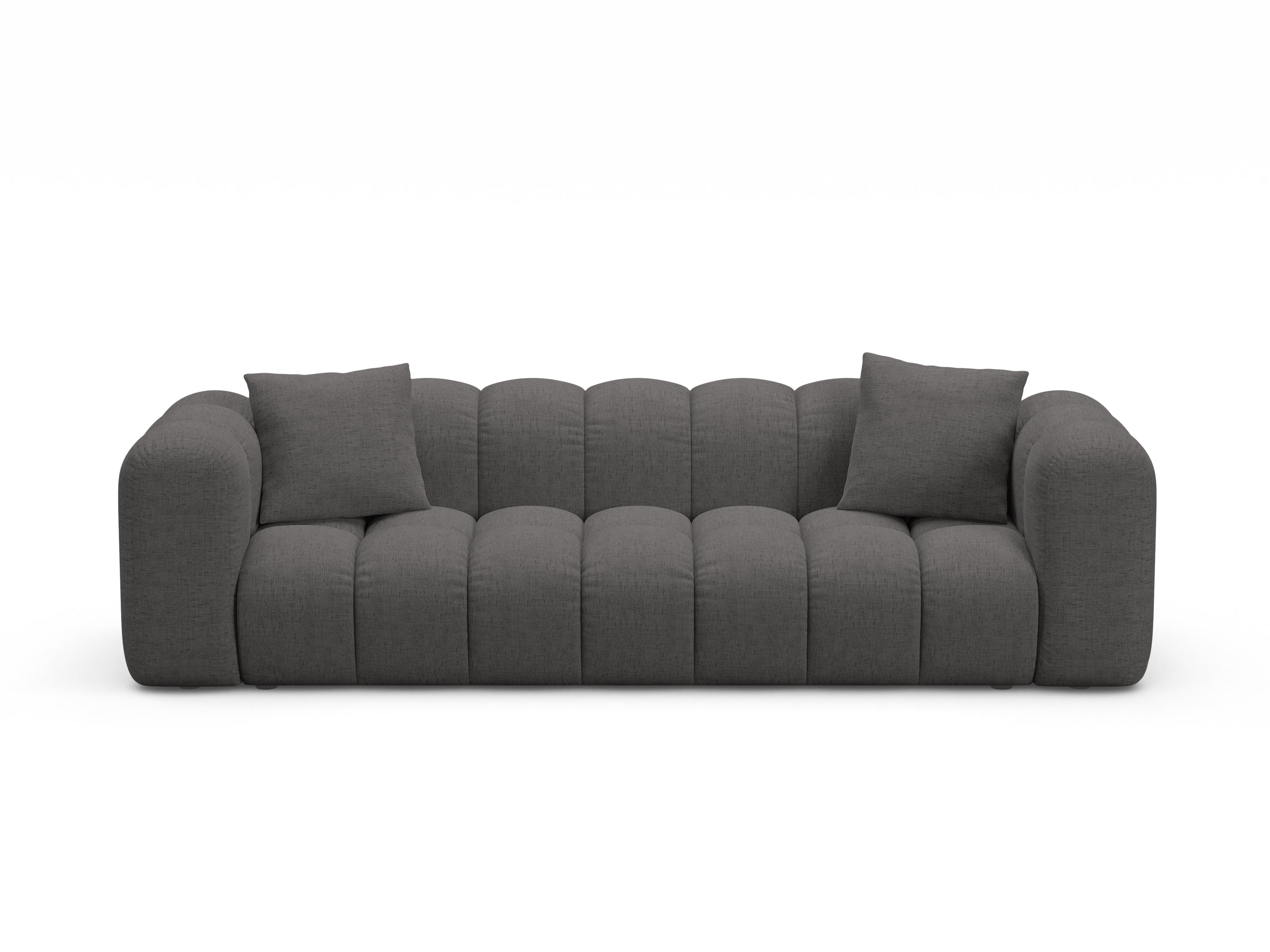 ASTRO gray chenille sofa with sleeping function