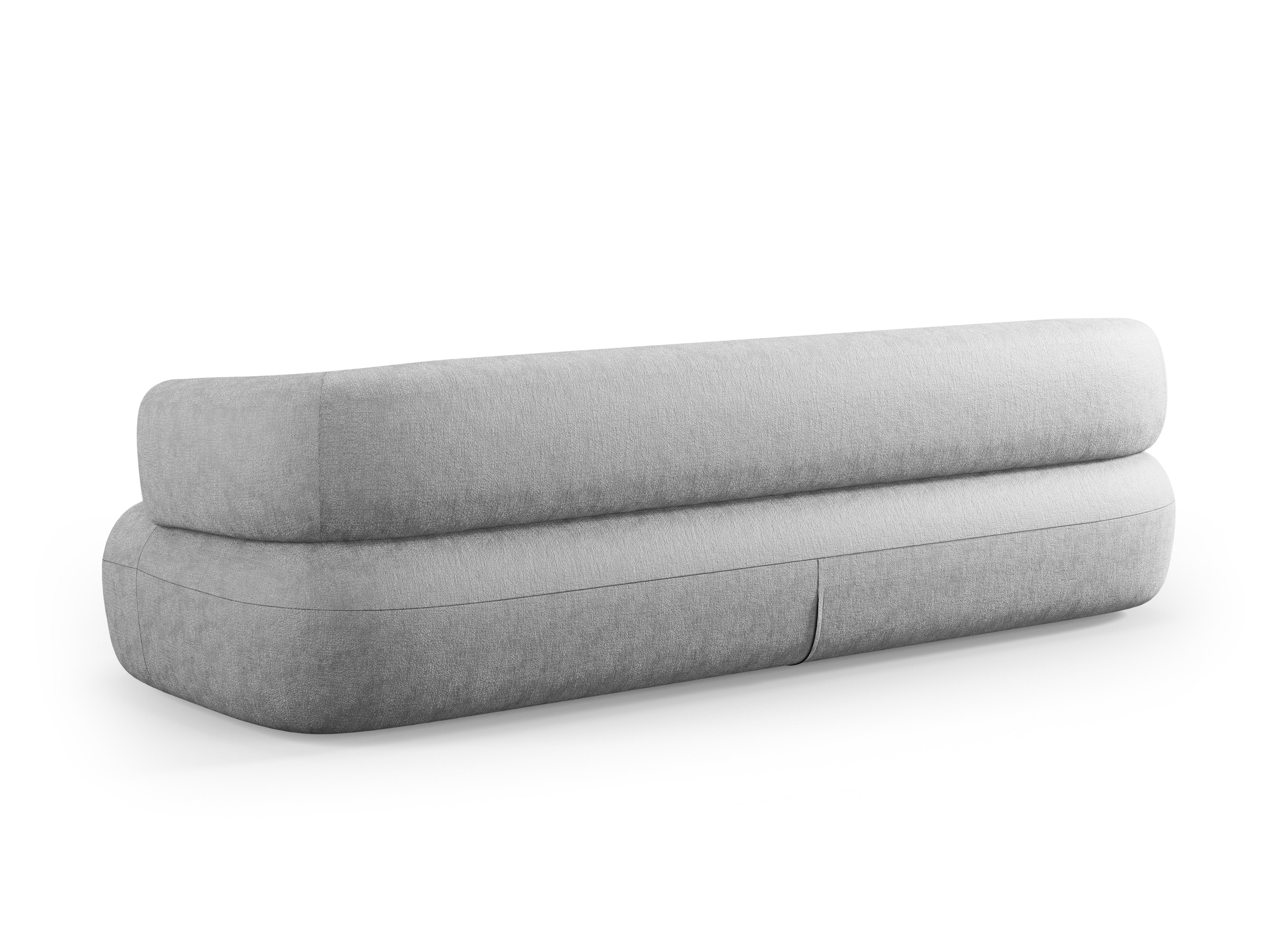 Sofa 3,5-zits ALDRIN grijs chenille