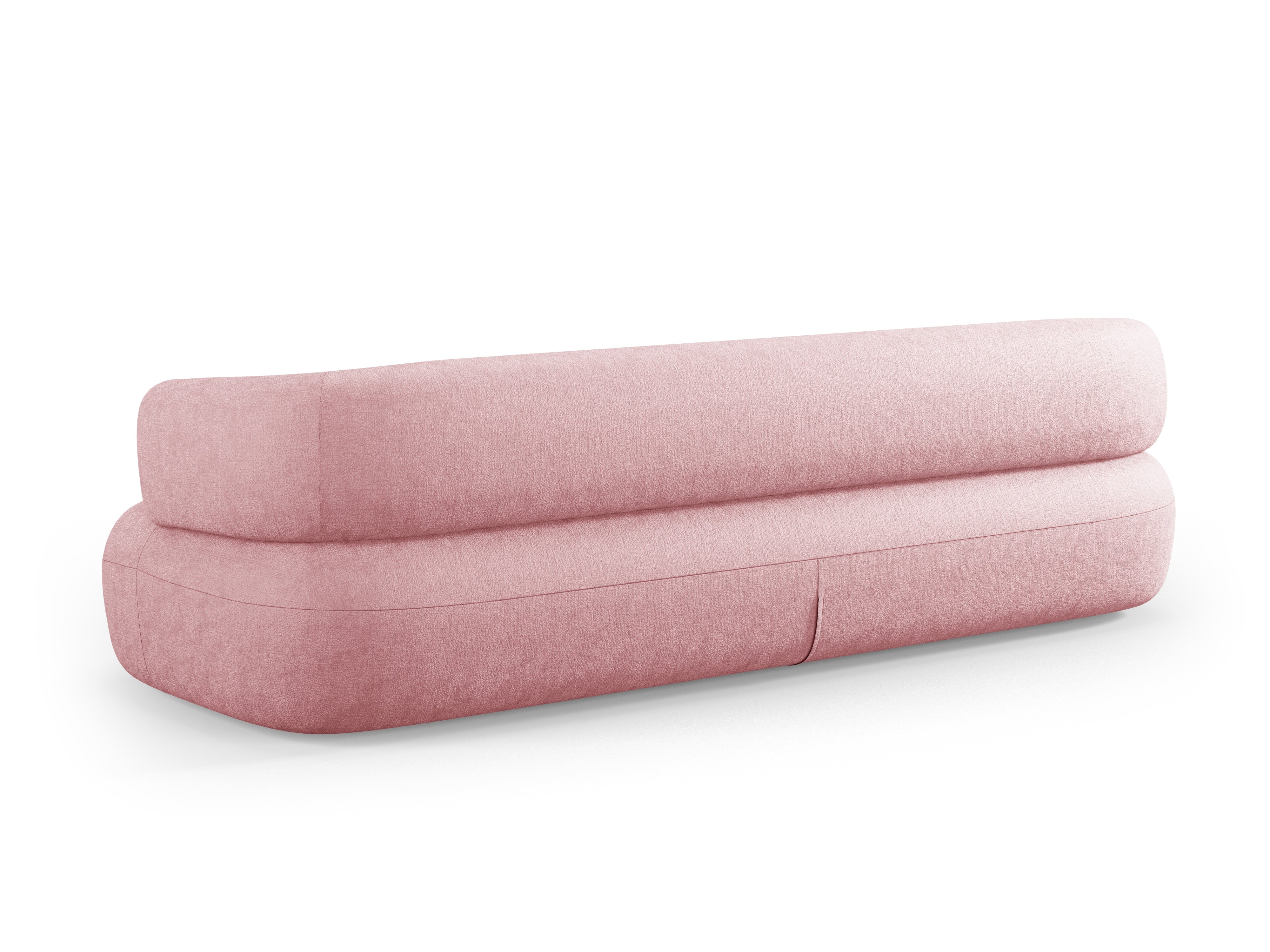 Sofa 3,5-zits ALDRIN roze chenille